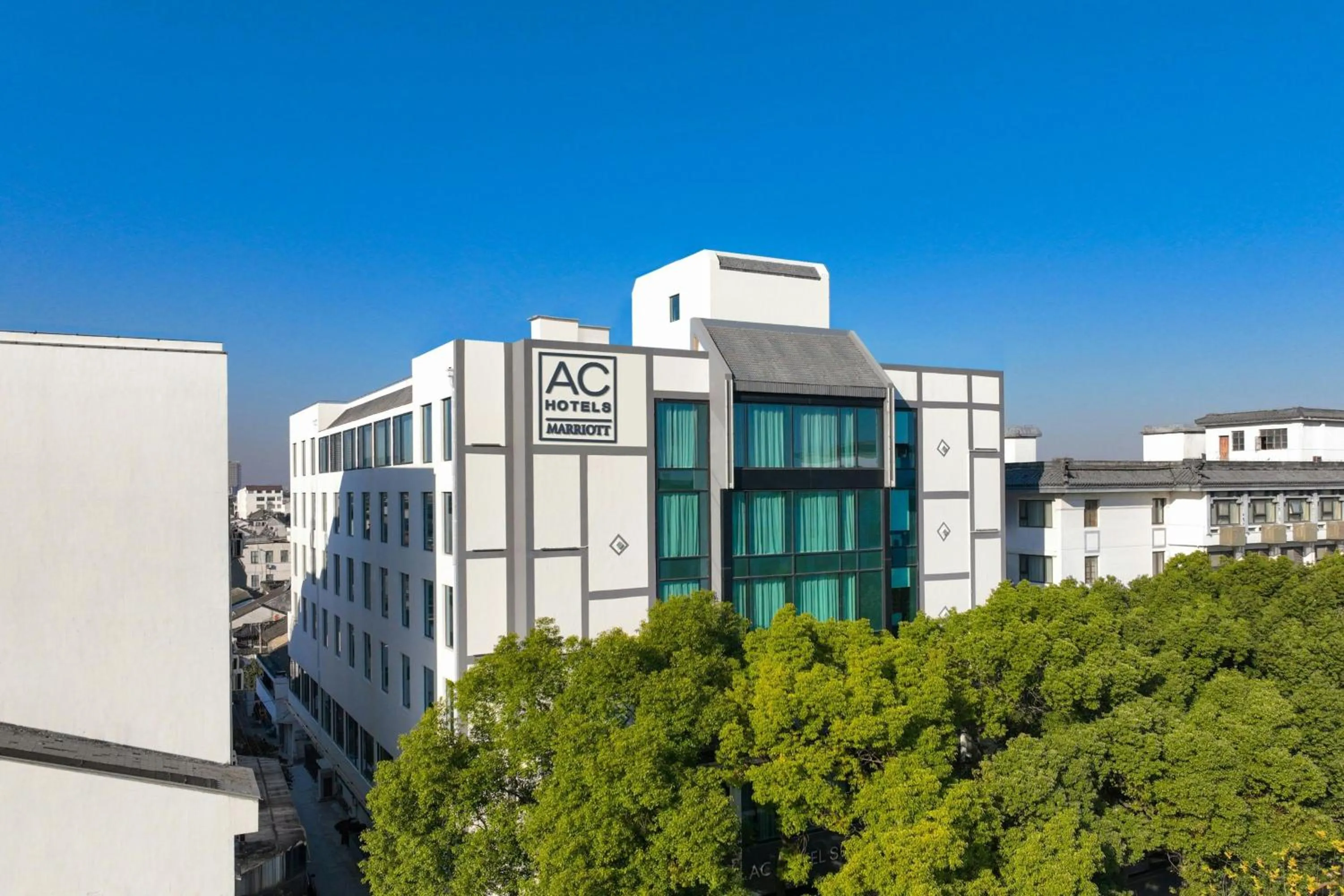 Property building in AC Hotel by Marriott Suzhou, Guan Qian