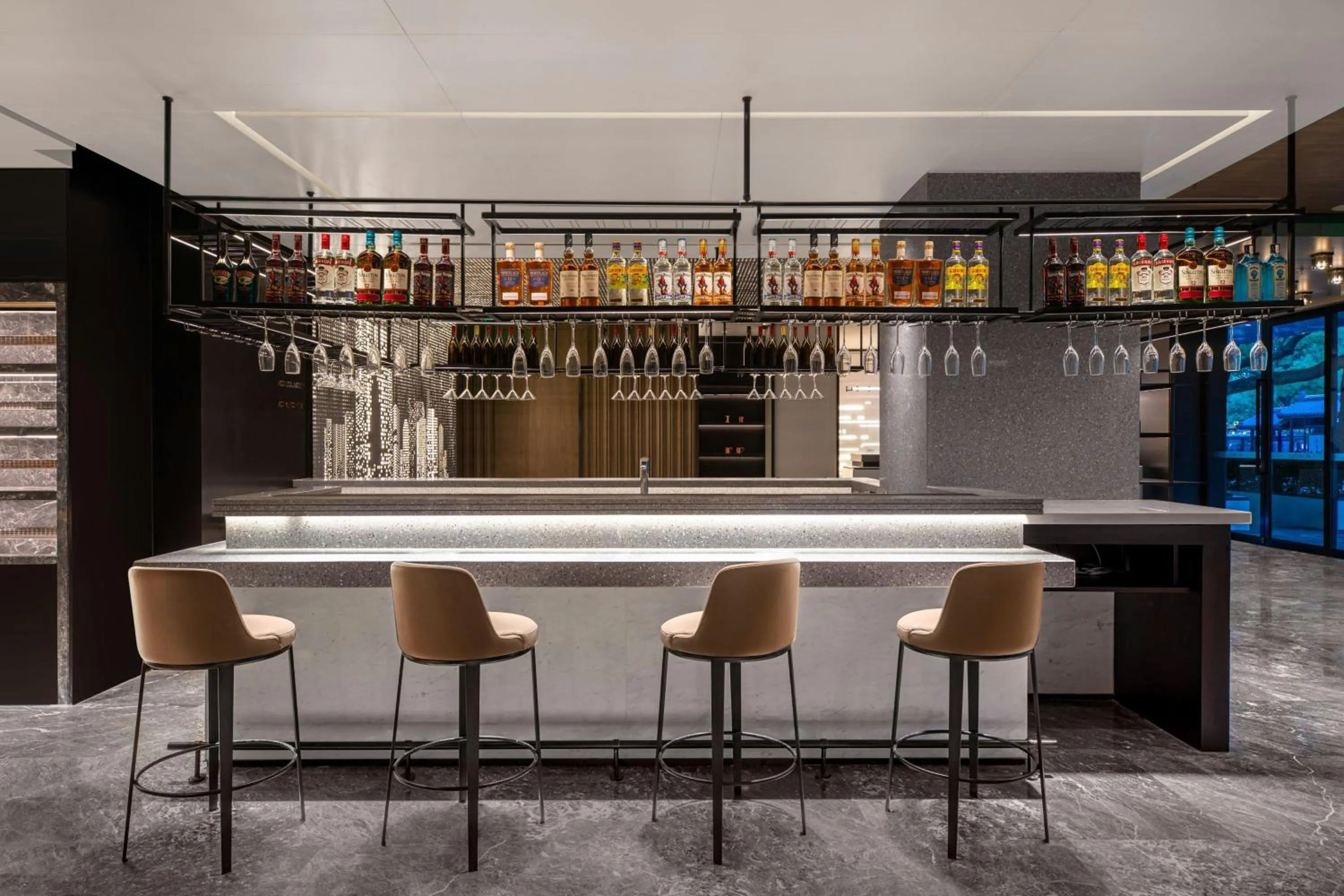 Lounge or bar in AC Hotel by Marriott Suzhou, Guan Qian