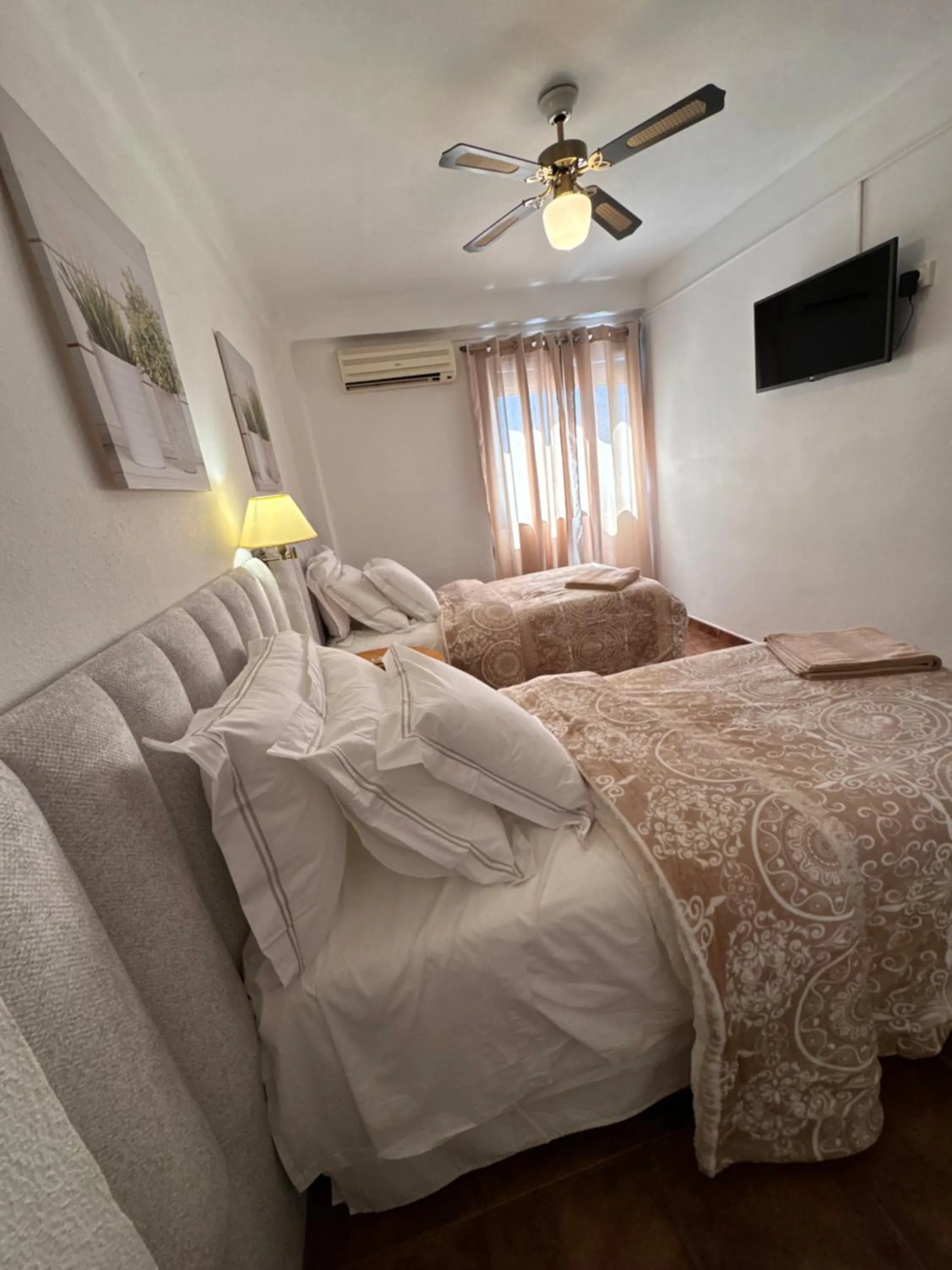 Bed in Hotel Serramar