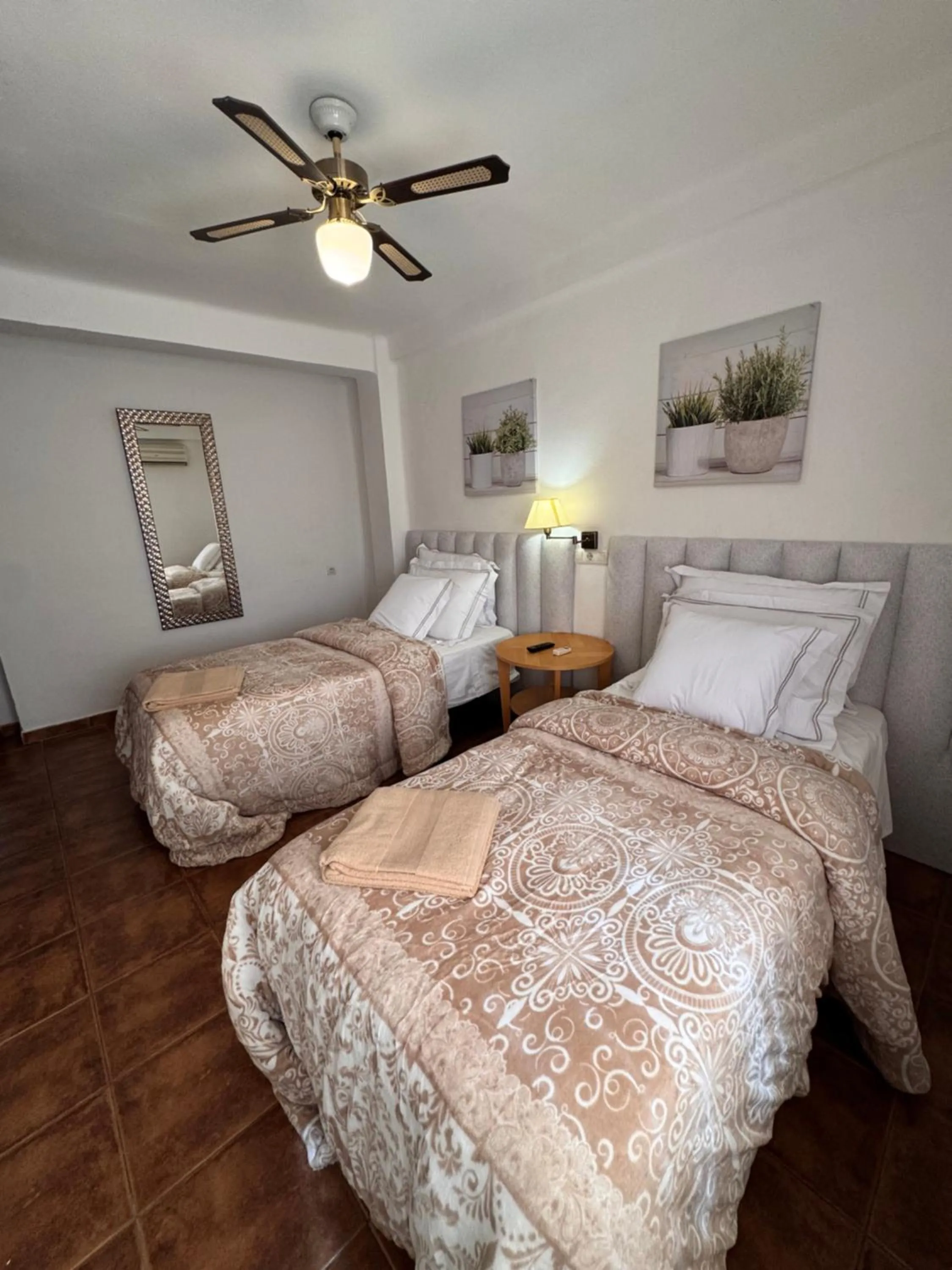 Bed in Hotel Serramar