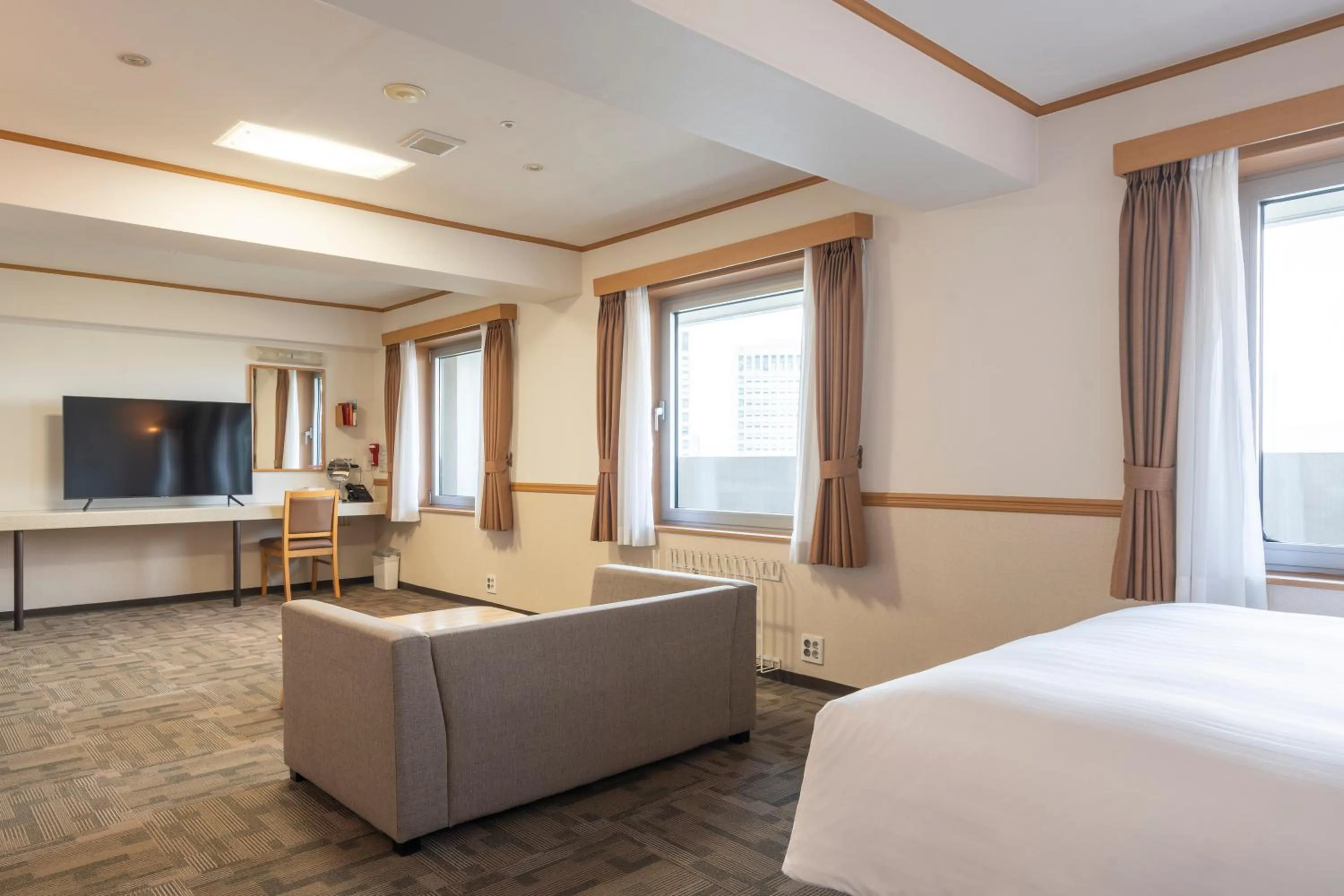 Bed in Toyoko Inn Daejeon Government Complex