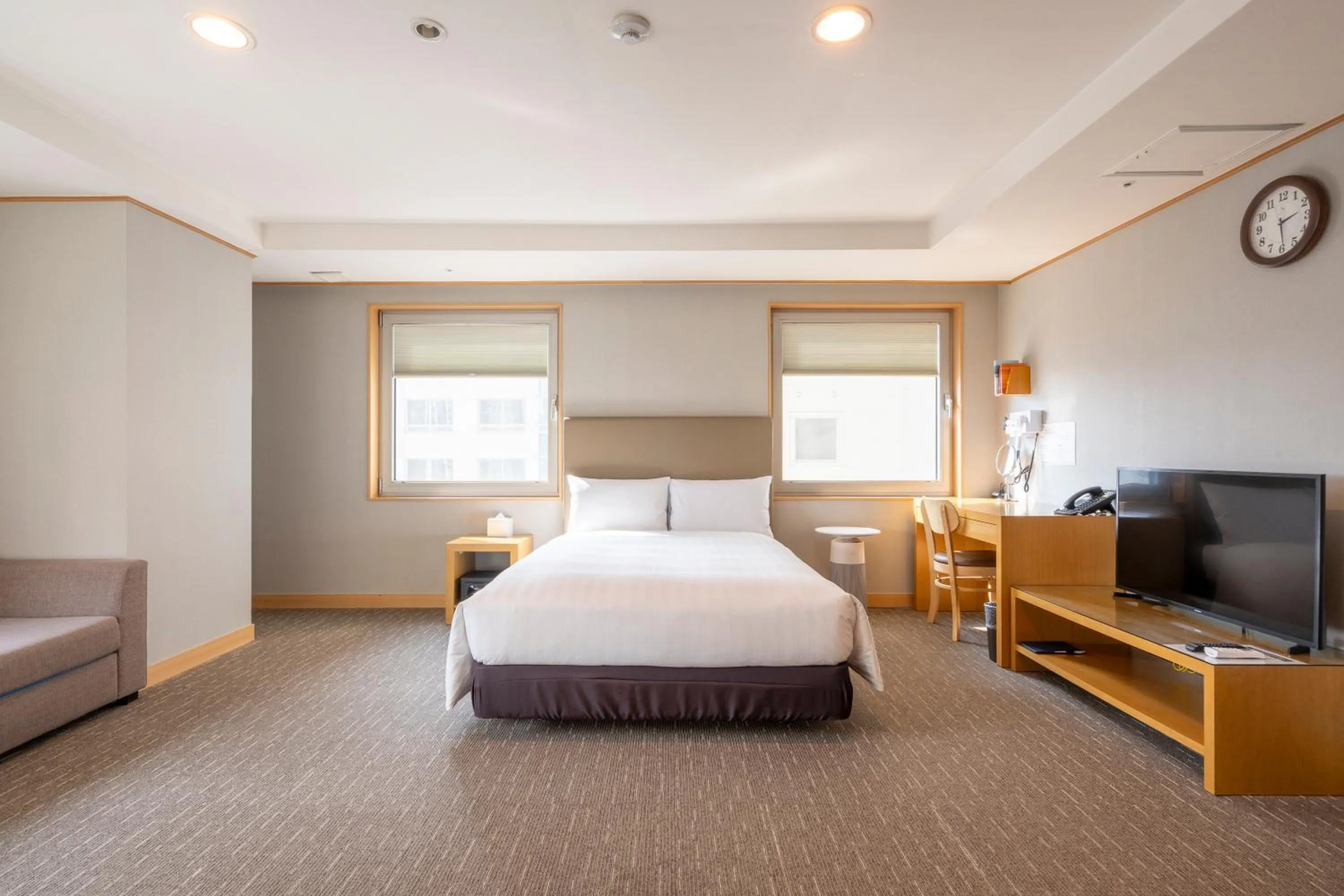 Bed in Toyoko Inn Daejeon Government Complex