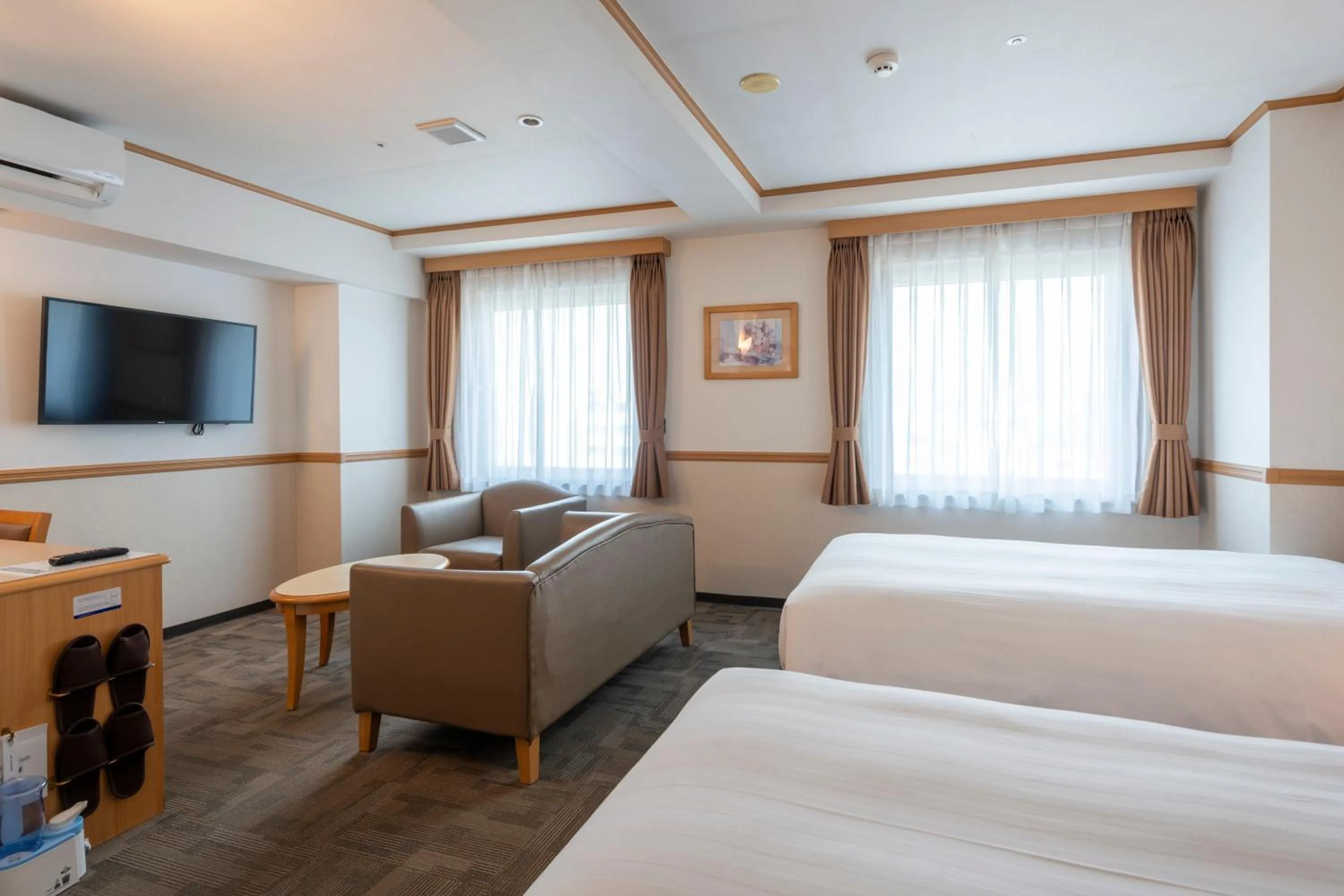 Bed in Toyoko Inn Daejeon Government Complex