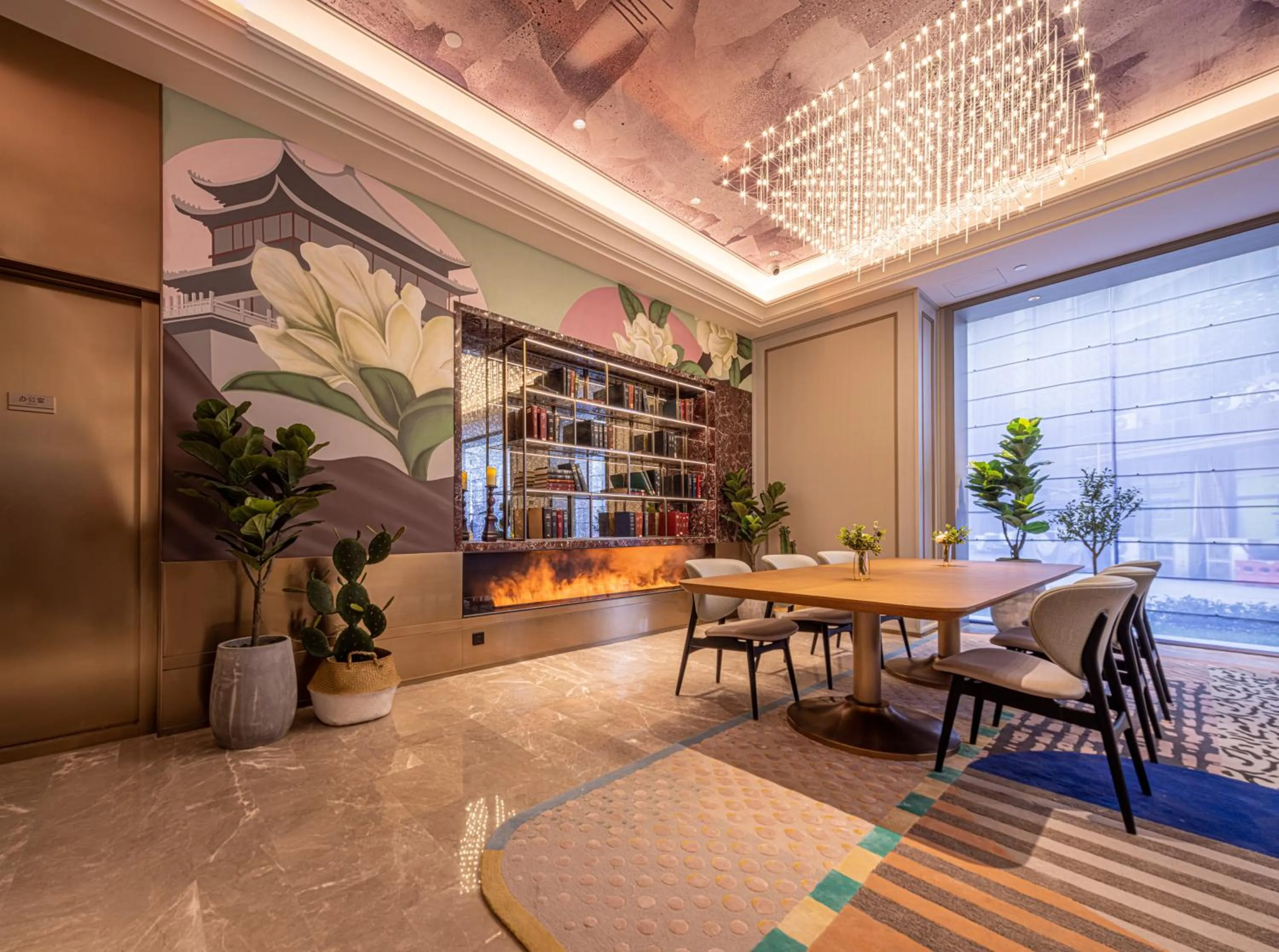 Lobby or reception in Mercure Xian Dazhai Road