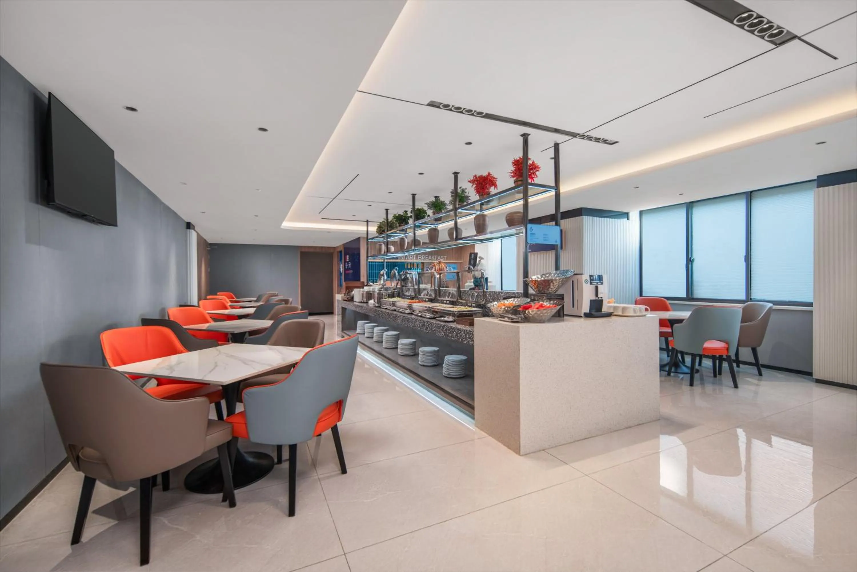 Restaurant/places to eat in Holiday Inn Express Suzhou Dushu Lake by IHG