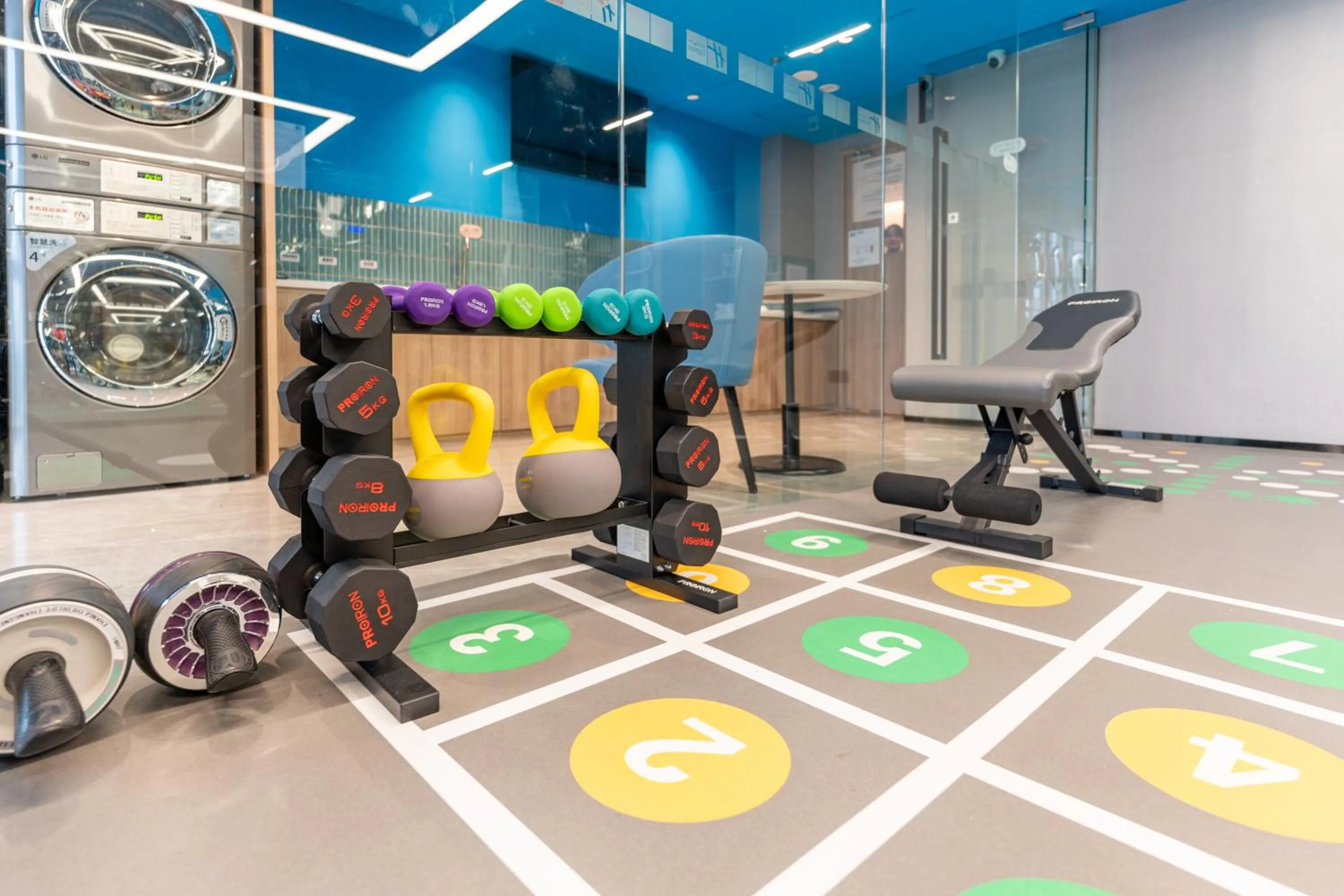 Fitness centre/facilities in Holiday Inn Express Suzhou Dushu Lake Xi`an Jiaotong-Liverpool University by IHG