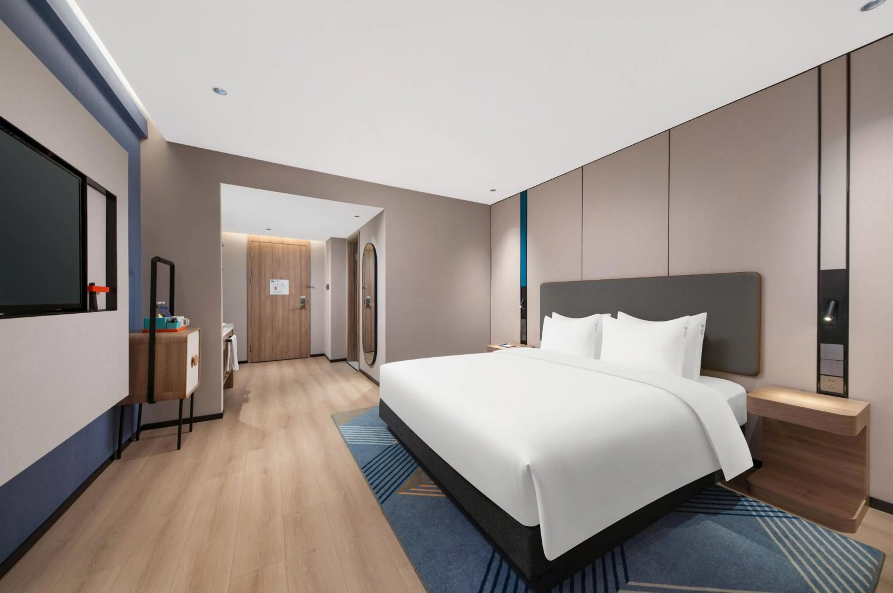 Photo of the whole room, Bed in Holiday Inn Express Suzhou Dushu Lake by IHG