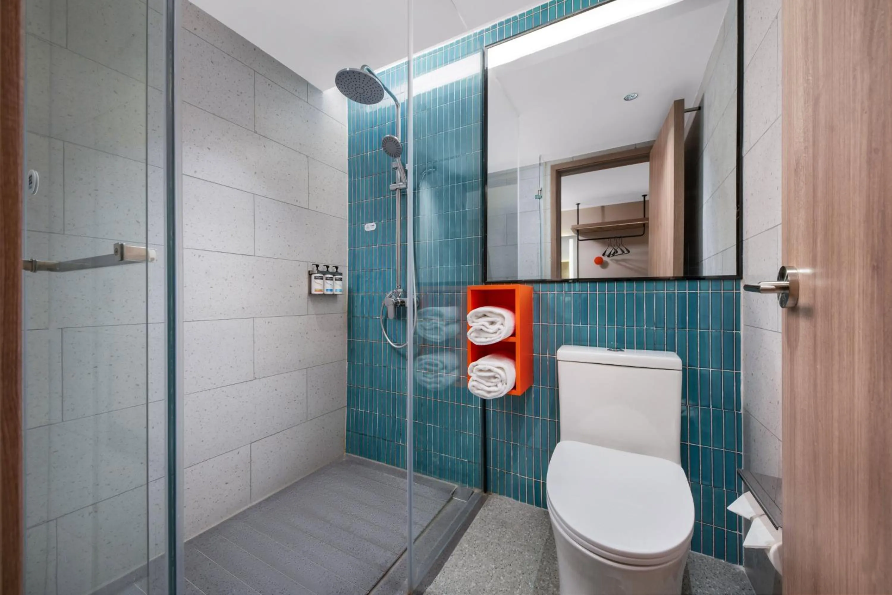 Bathroom in Holiday Inn Express Suzhou Dushu Lake by IHG