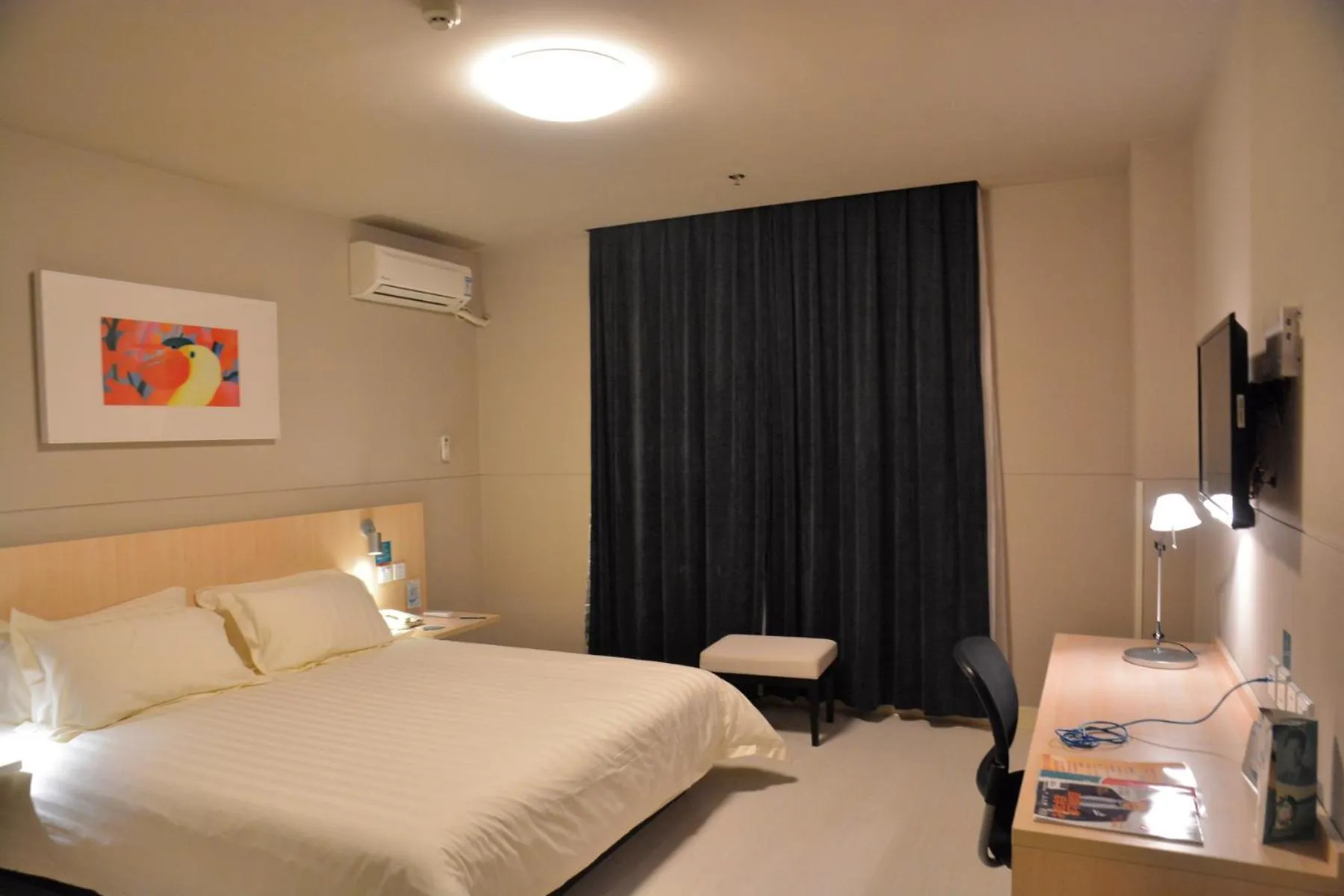 Bed in Jinjiang Inn Suqian Development Area Xihu Road