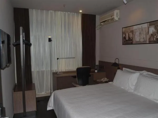 Bed in Jinjiang Inn Select Jinggangshan Scenic Spot Bus Station