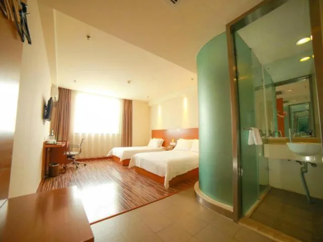 Bed in Jinjiang Inn Select Jinzhong Yuci Old Town