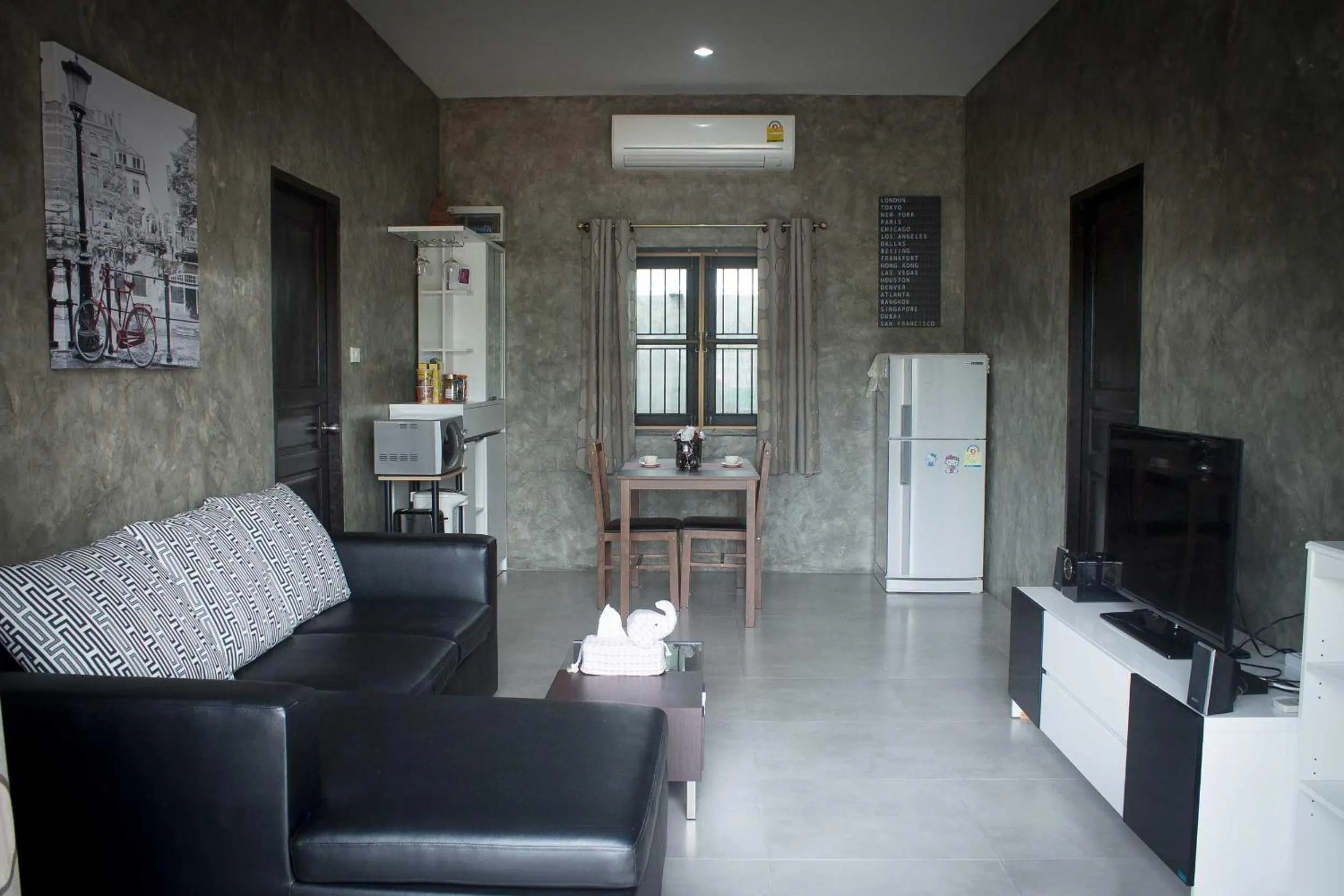 Seating area in PK Villa Huahin