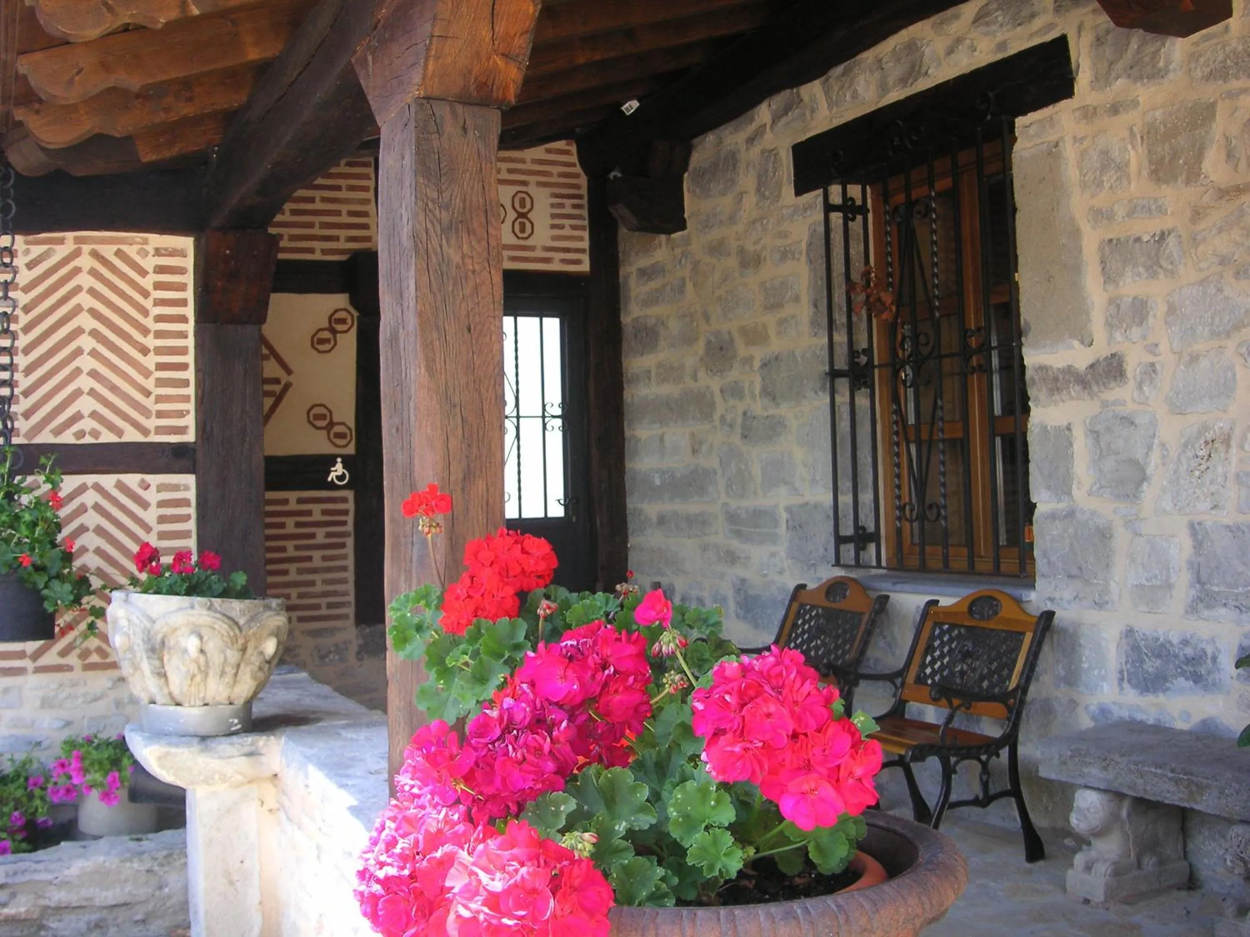 Patio in El Coto Hotel Restaurante