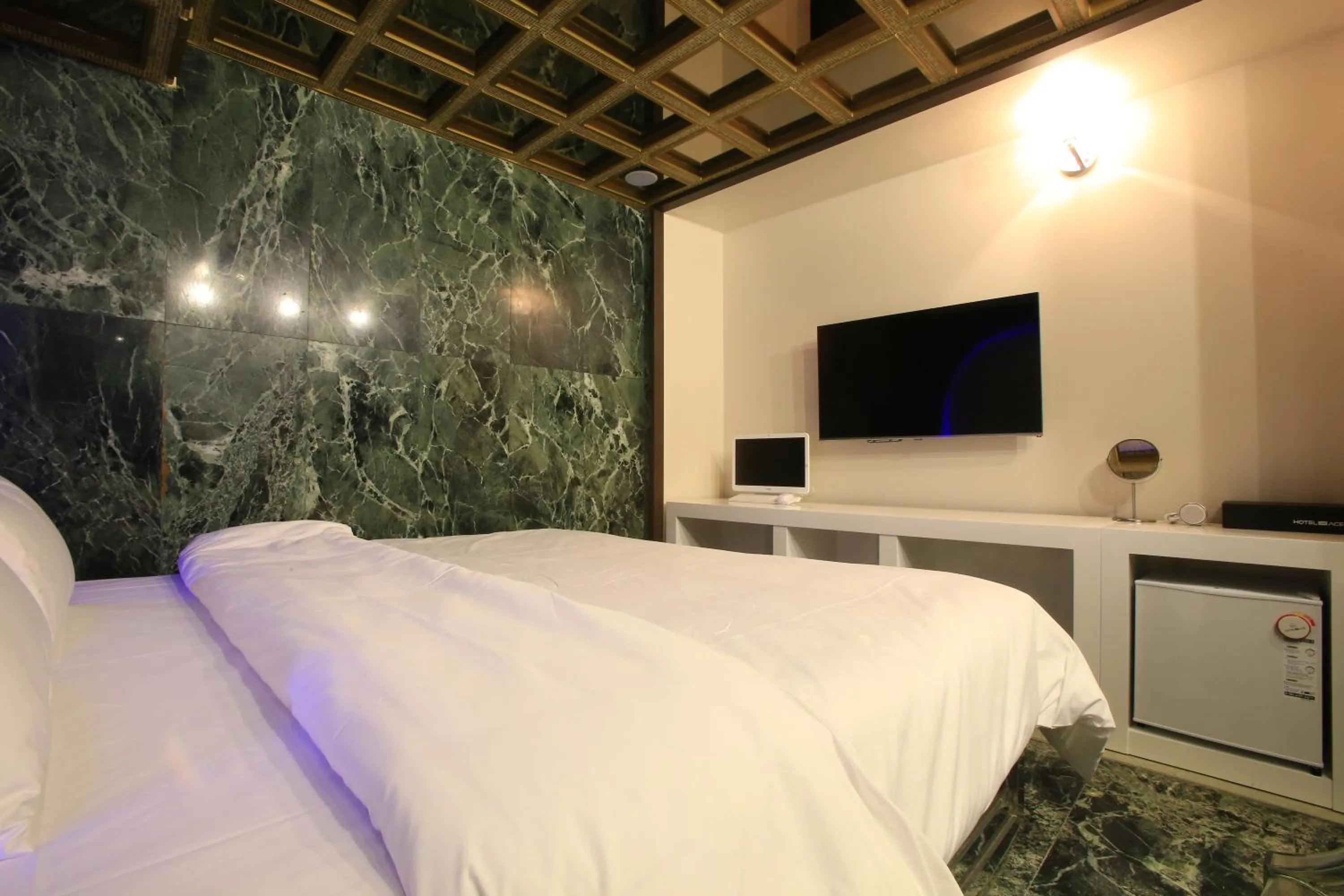 Bed in The Ace Hotel