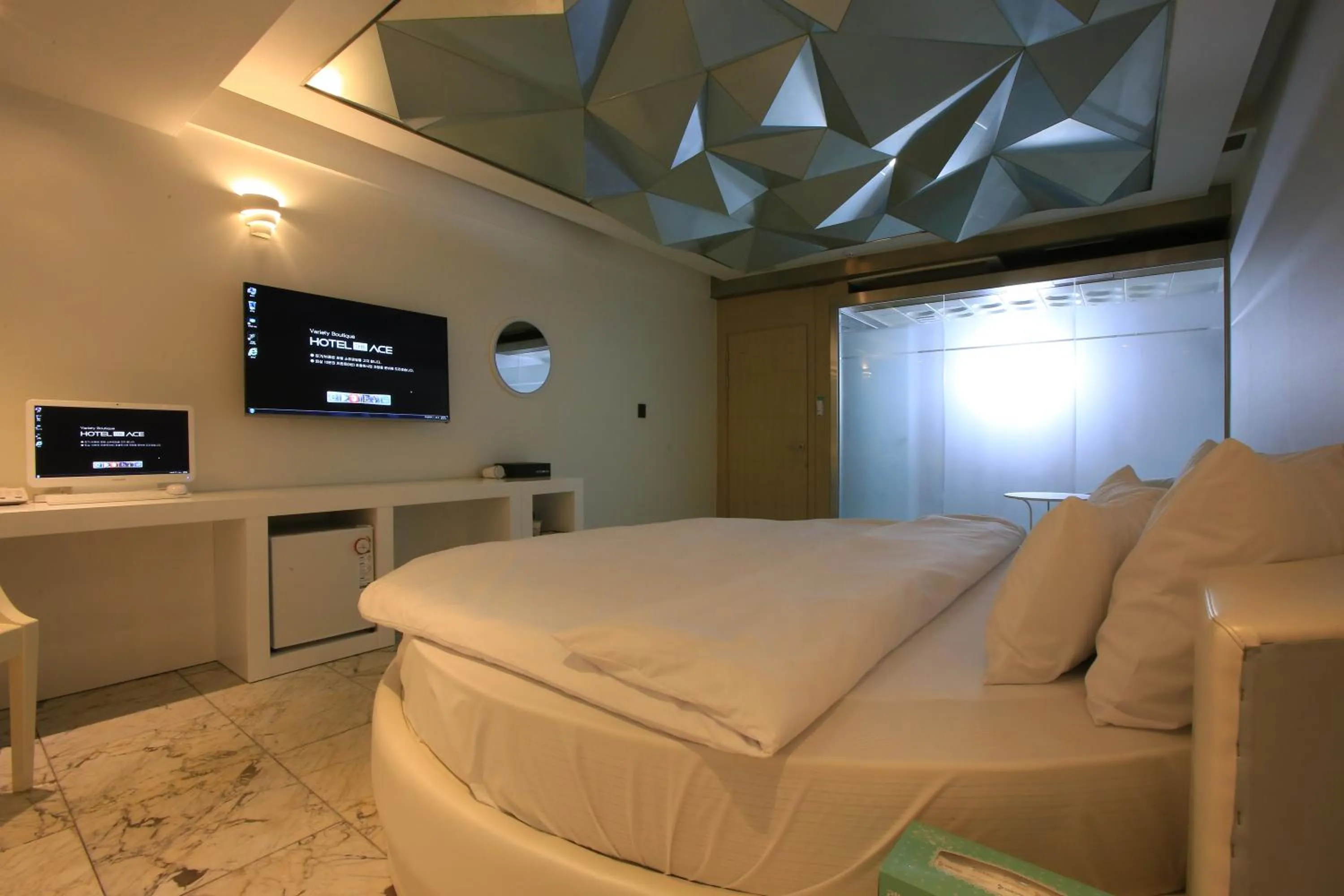 Bed in The Ace Hotel