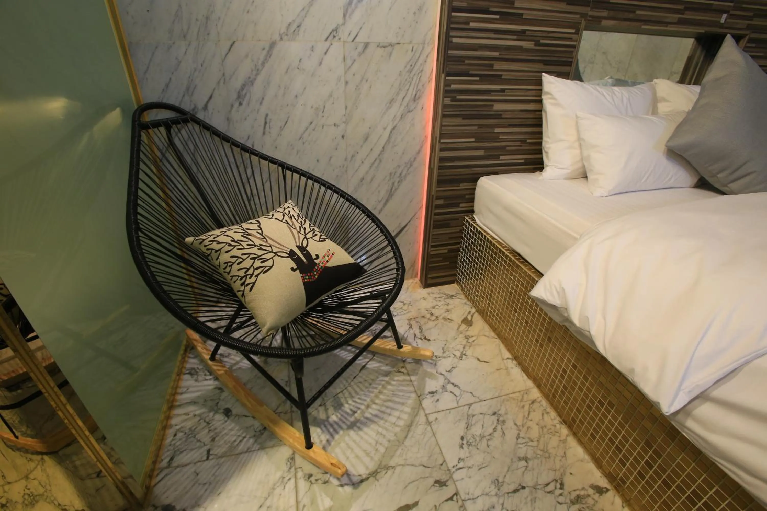 Bed in The Ace Hotel