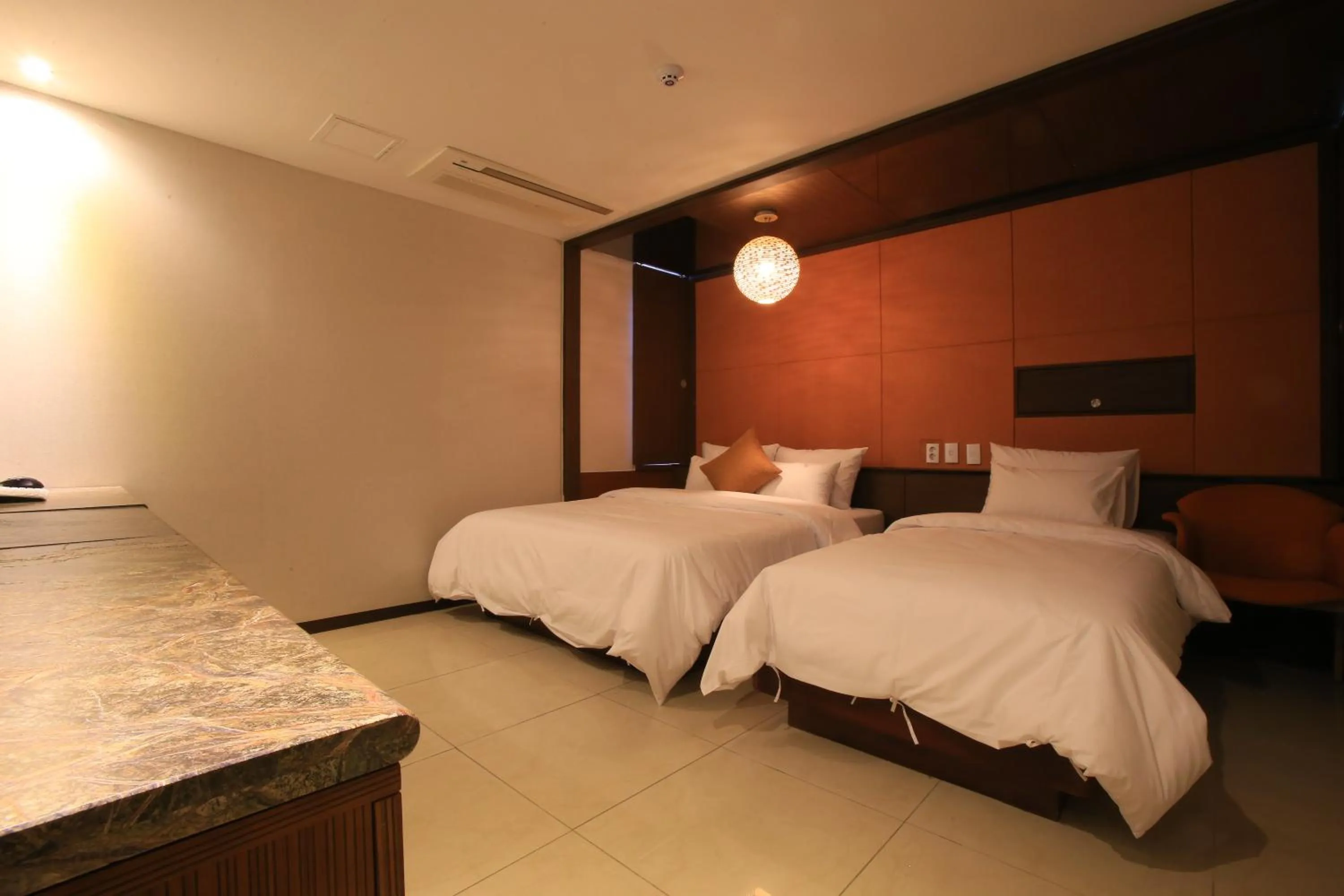 Bed in The Ace Hotel