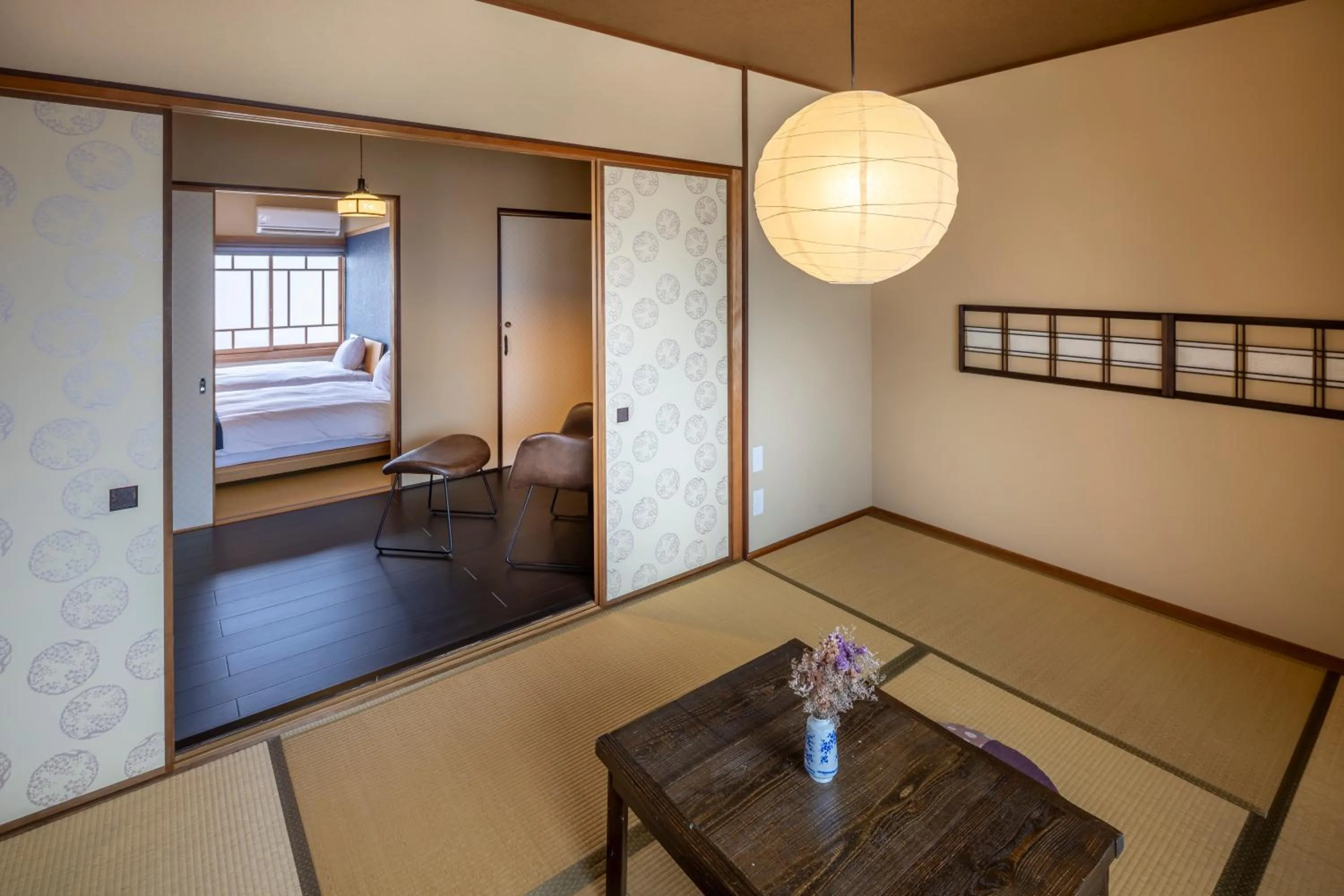Bedroom in Machiya Oozora