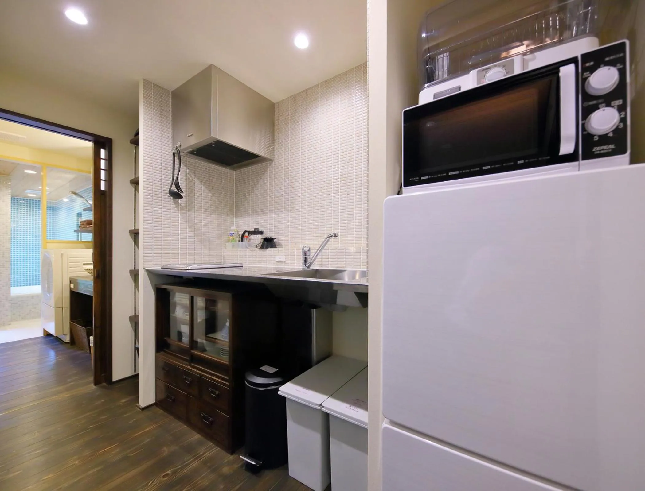 Kitchen or kitchenette in Machiya Oozora