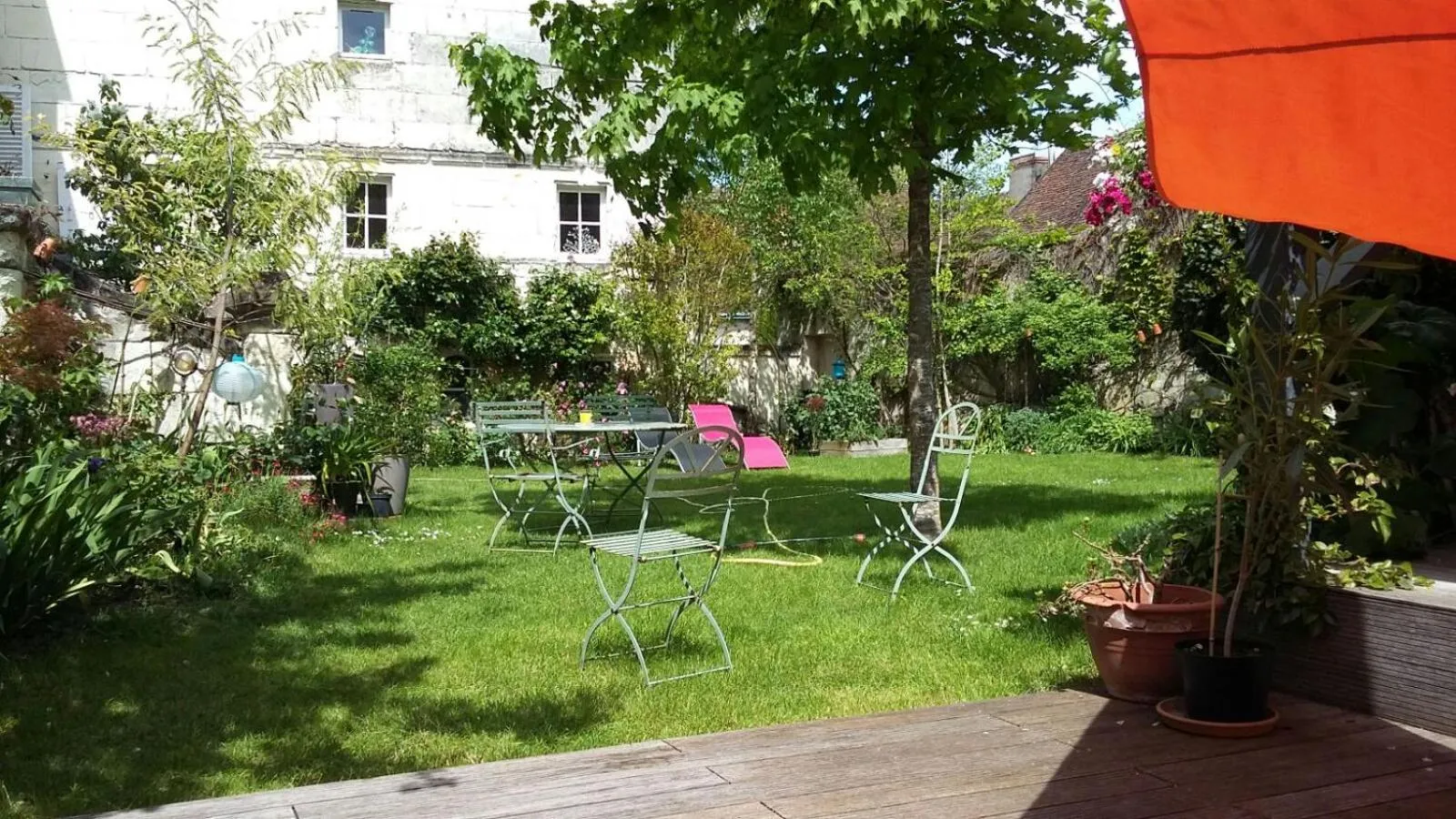 Garden view in La Fenice Beauval
