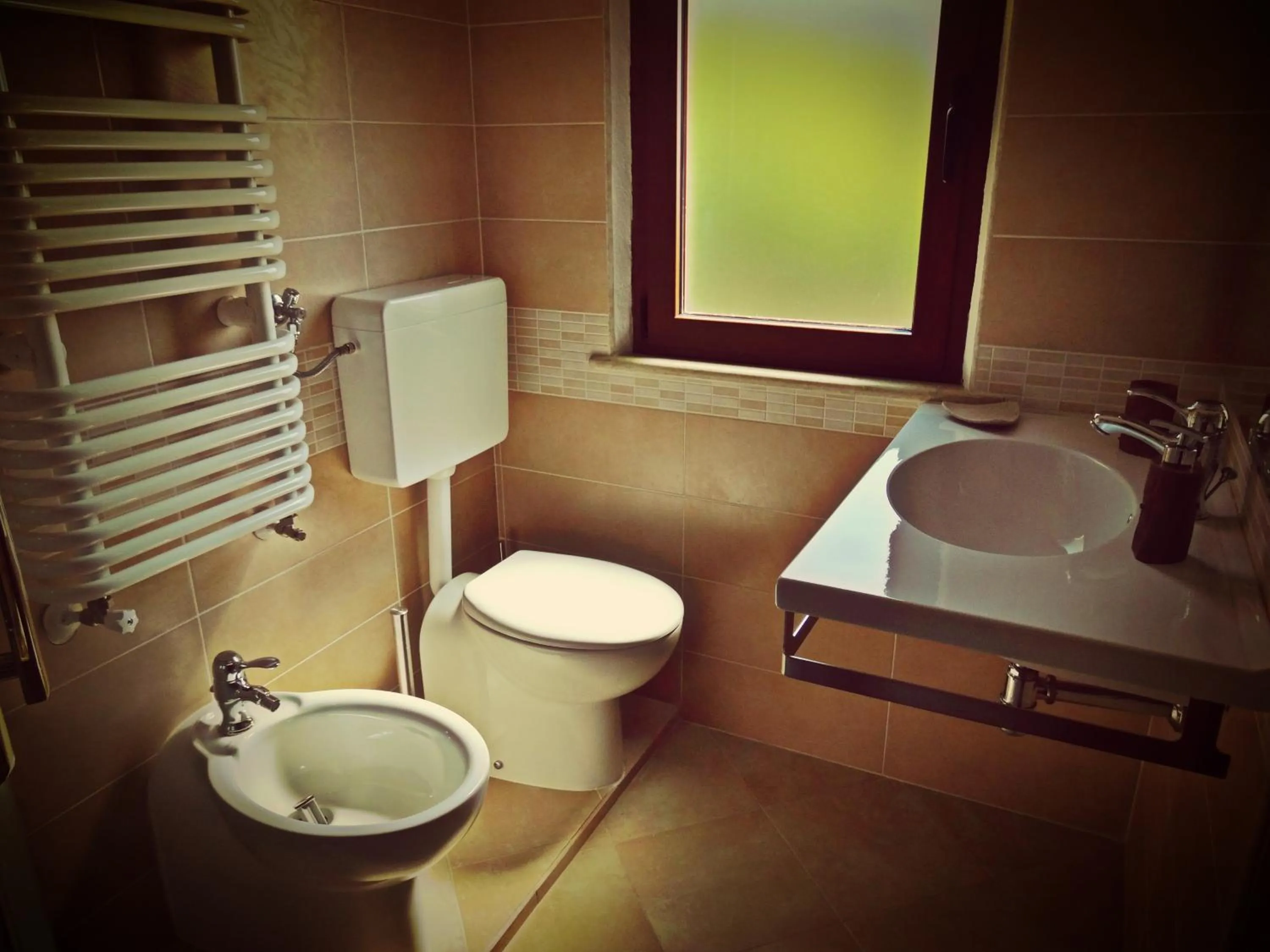 Toilet in Casale del Sole