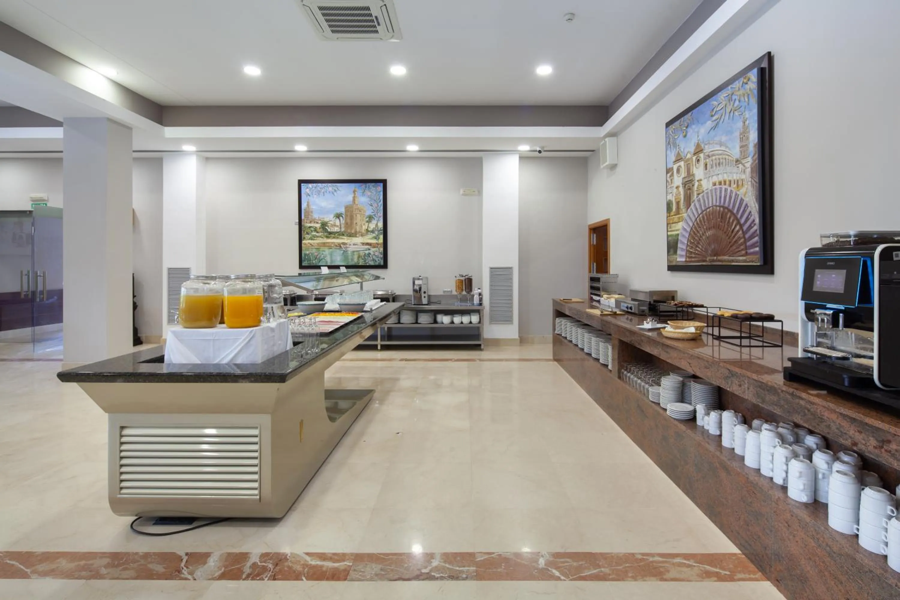 Buffet breakfast in Leflet Sanlucar