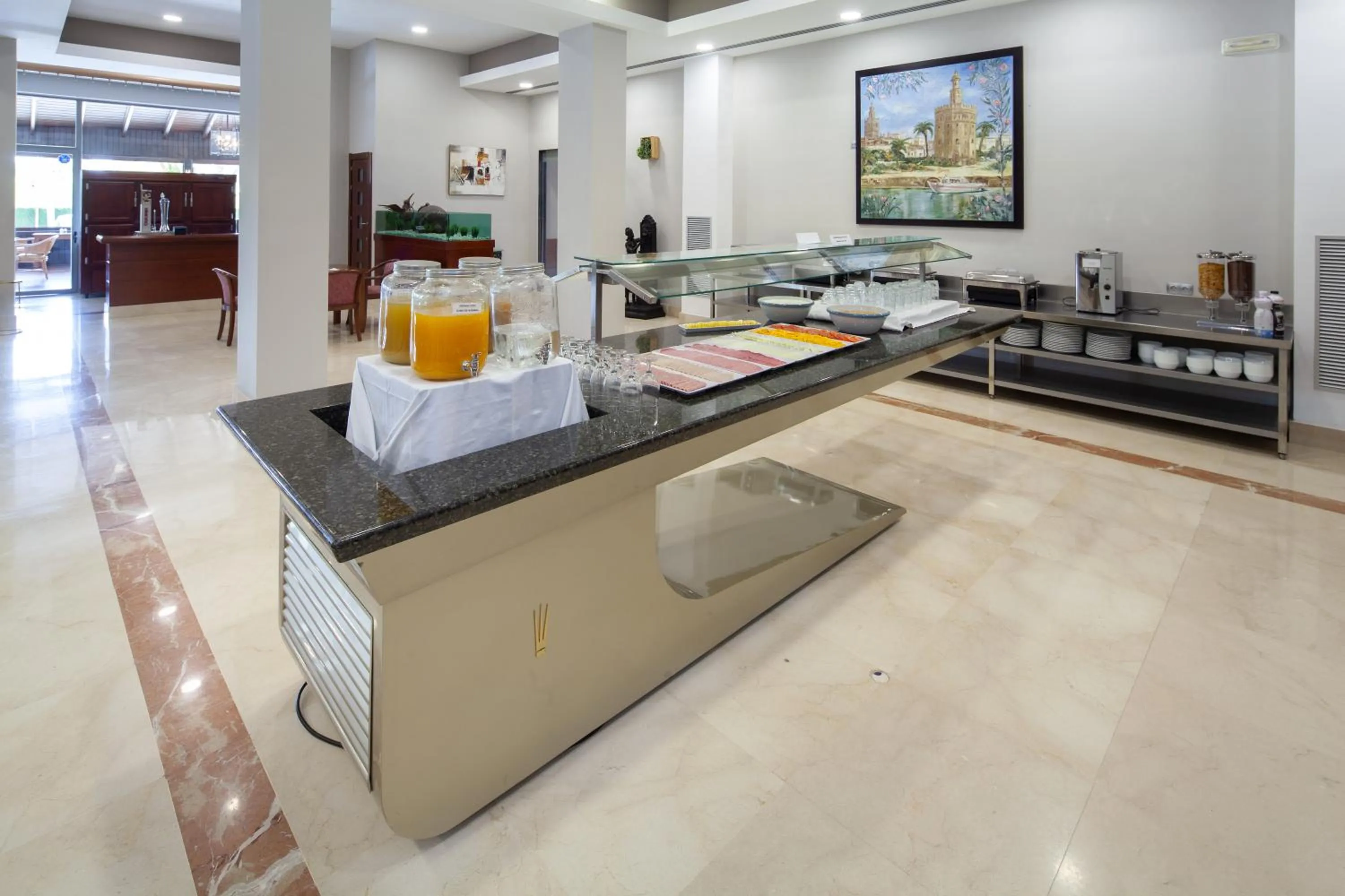 Buffet breakfast in Leflet Sanlucar