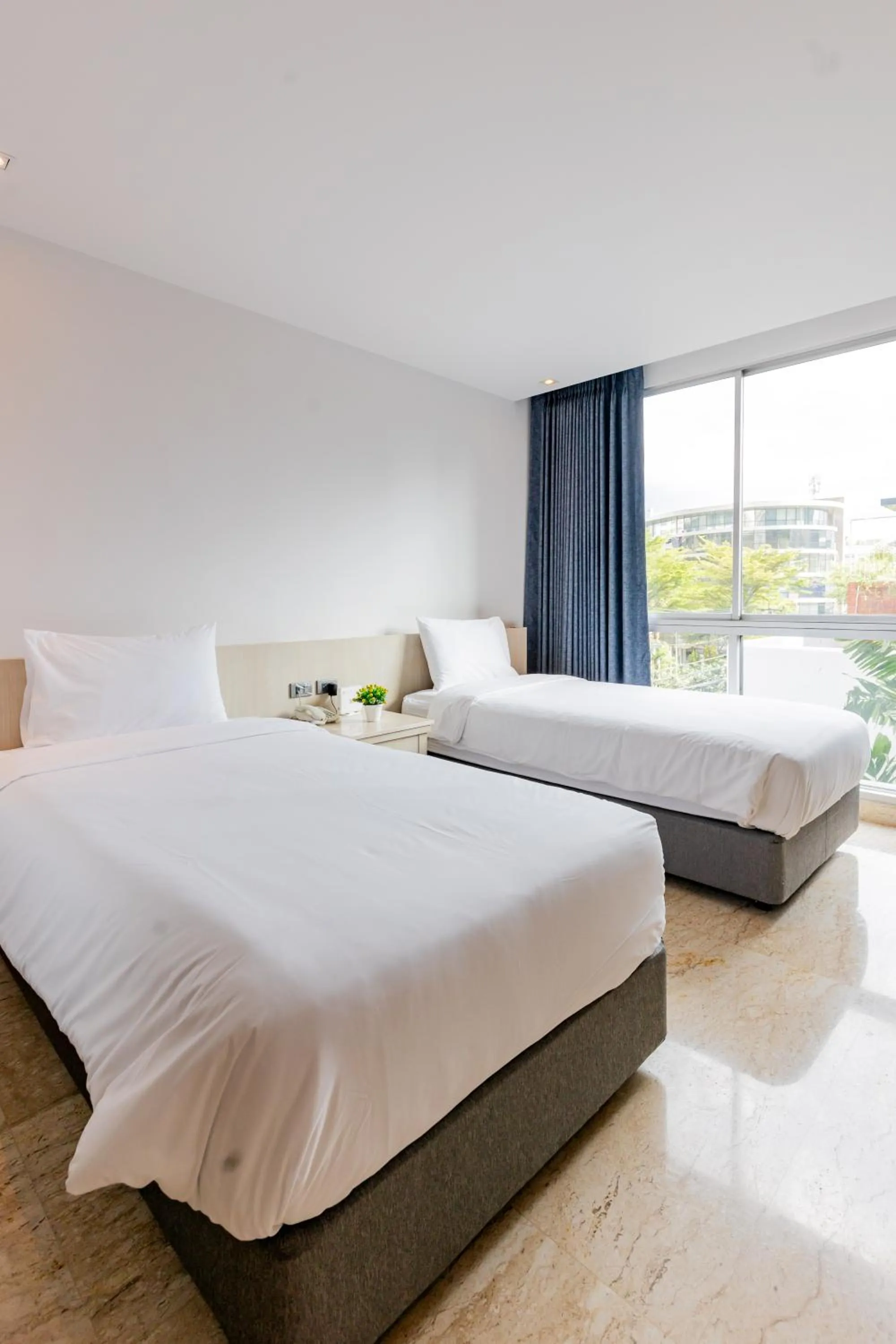 Bed in Sukhothai Residence Ruam Ruedi