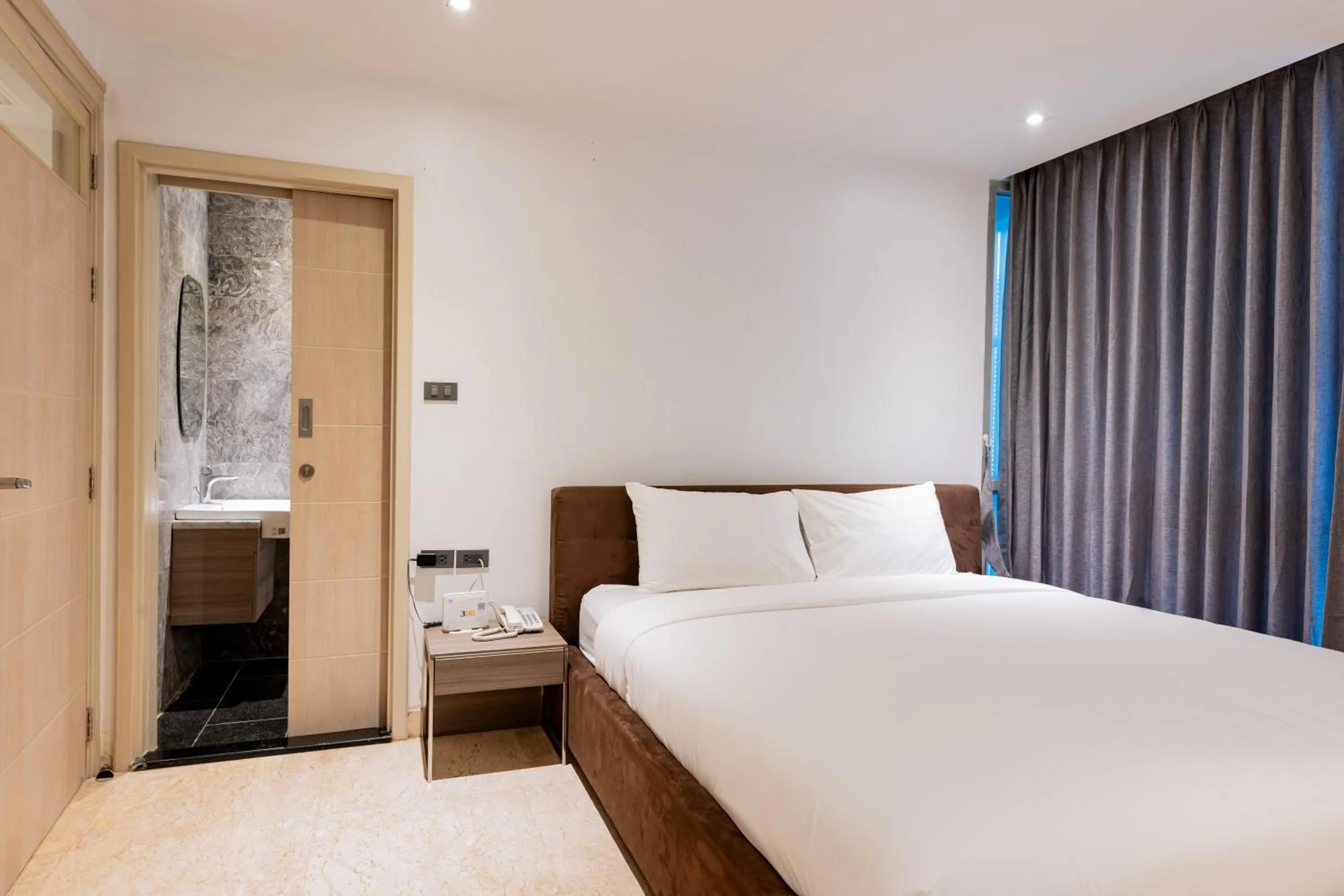 Bed in Sukhothai Residence Ruam Ruedi