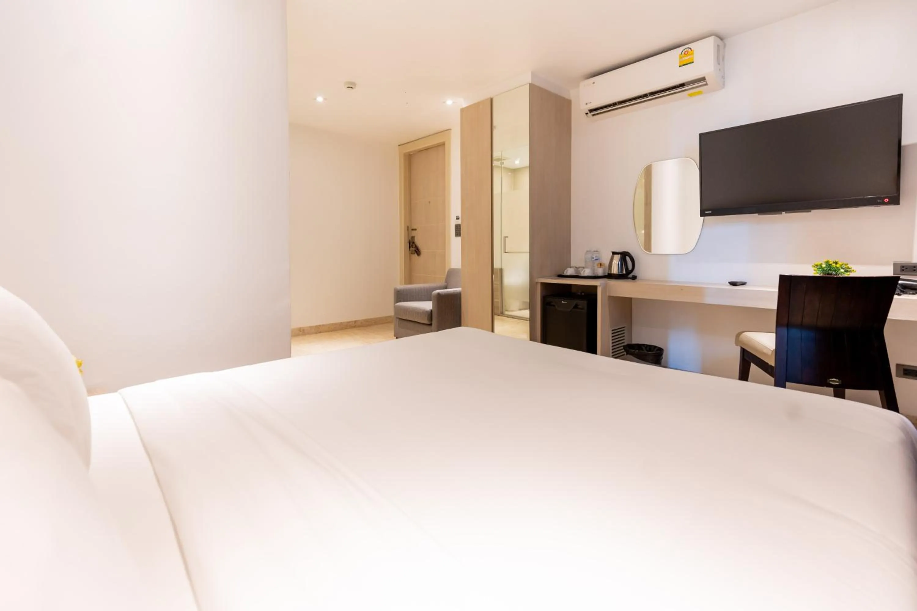 Bed in Sukhothai Residence Ruam Ruedi