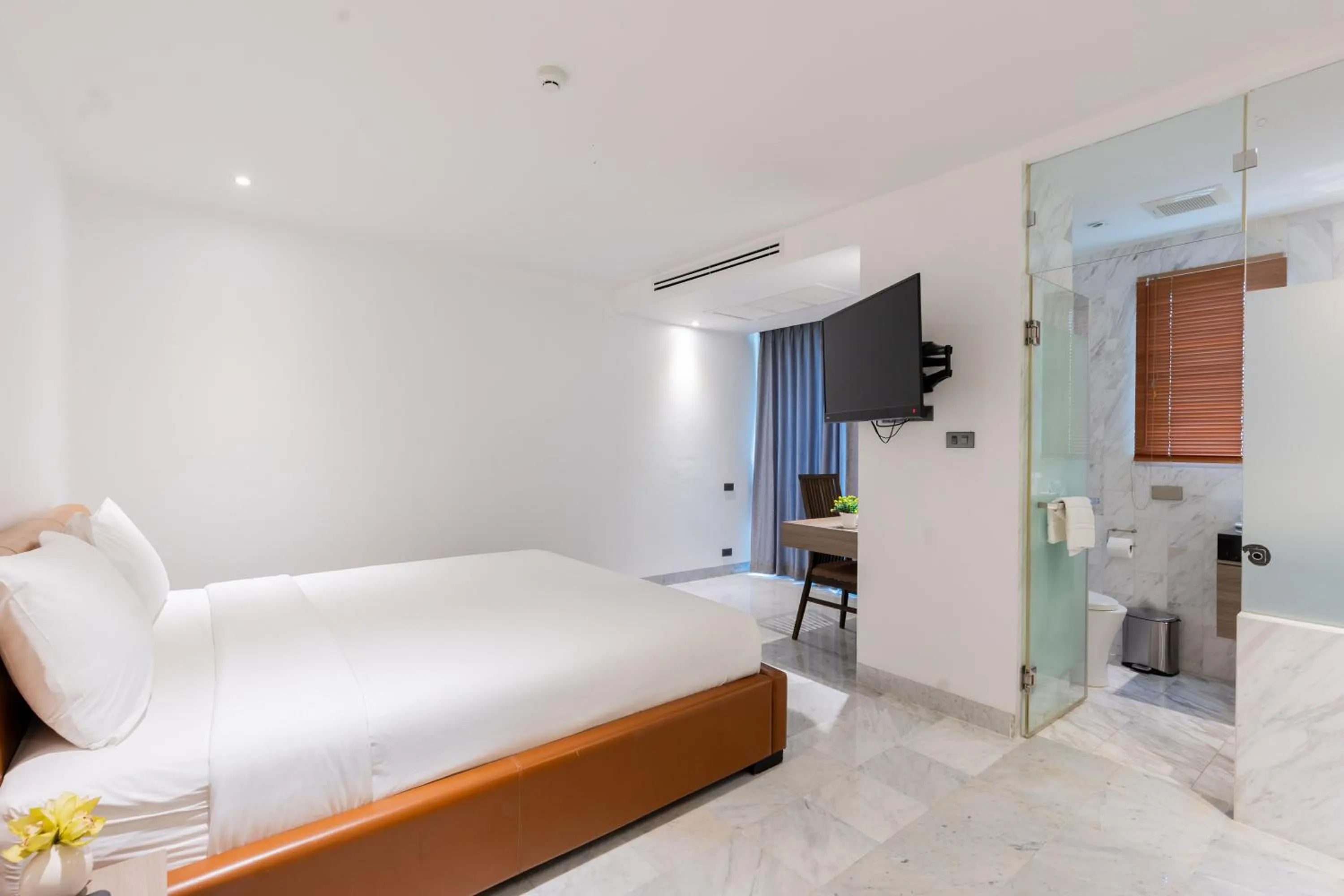 Bed in Sukhothai Residence Ruam Ruedi