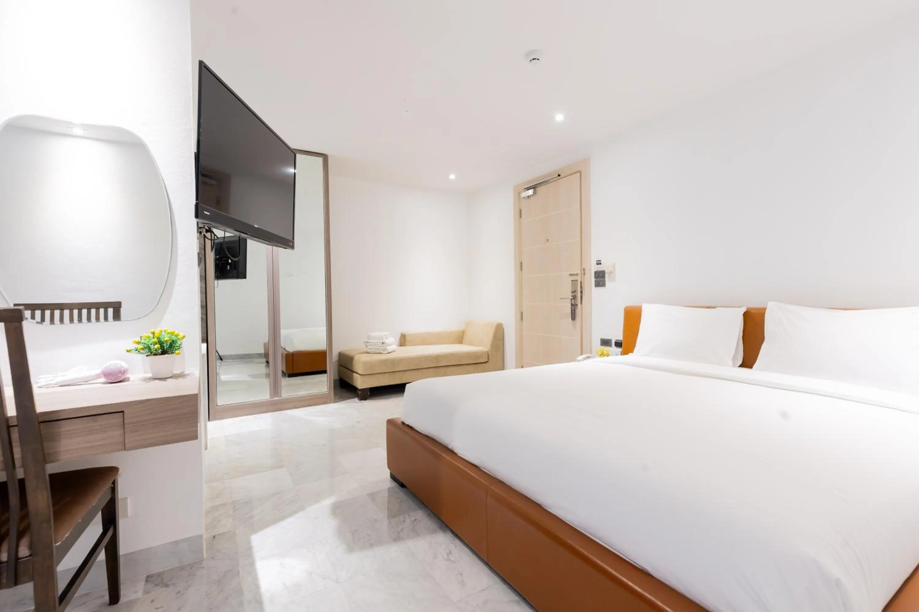 Bed in Sukhothai Residence Ruam Ruedi