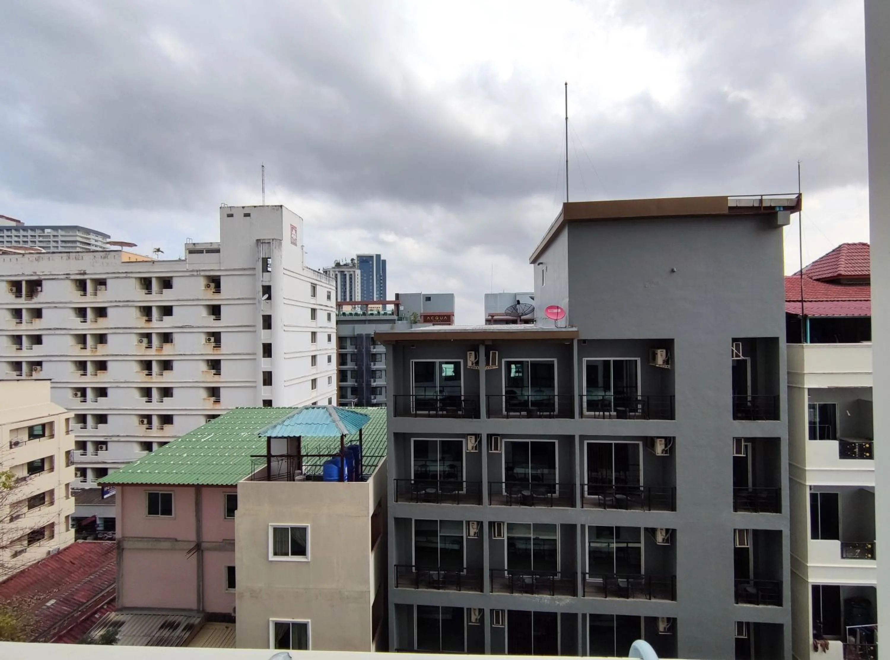 City view in Many Holiday The Base Condo