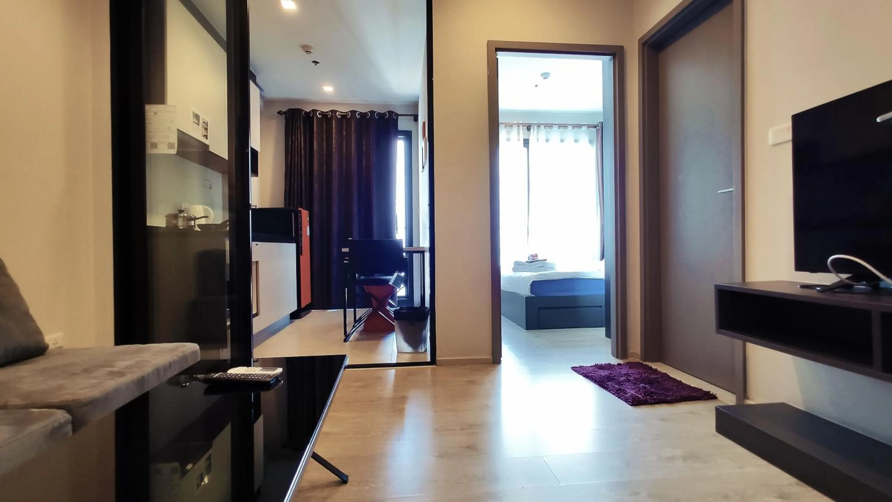 Living room in Many Holiday The Base Condo