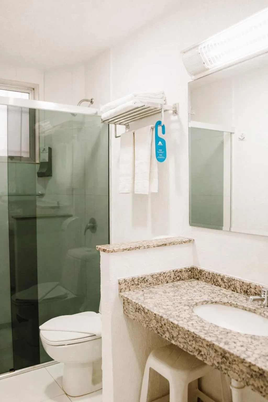 Bathroom in Aguas do Iguaçu Hotel Centro