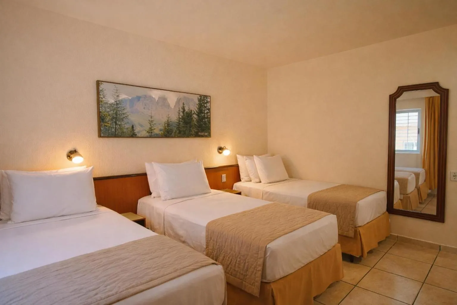 Bed in Aguas do Iguaçu Hotel Centro