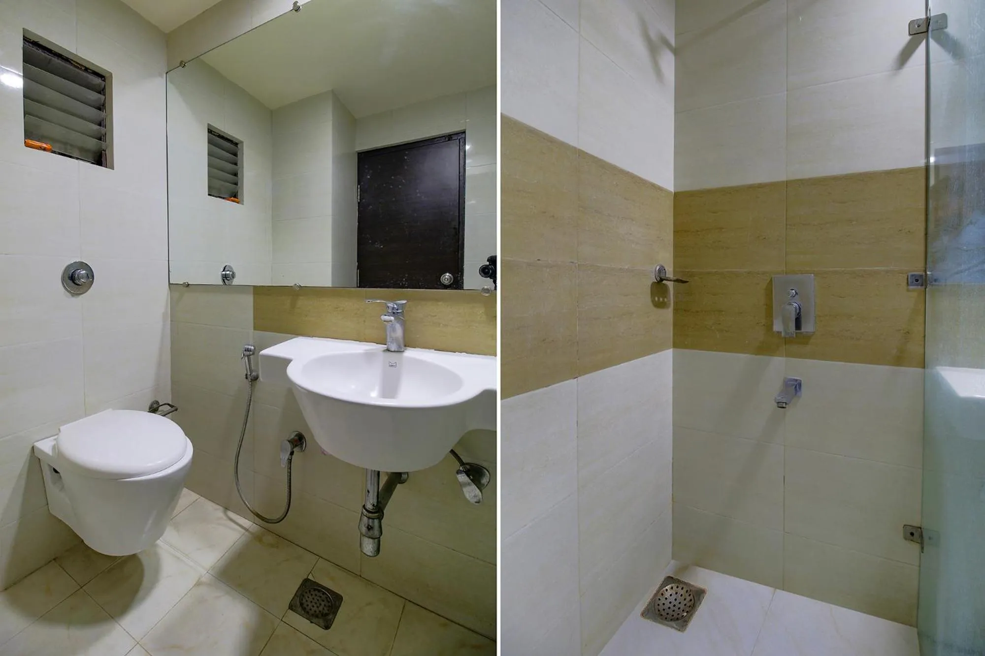 Bathroom in FabHotel Kamla Regency