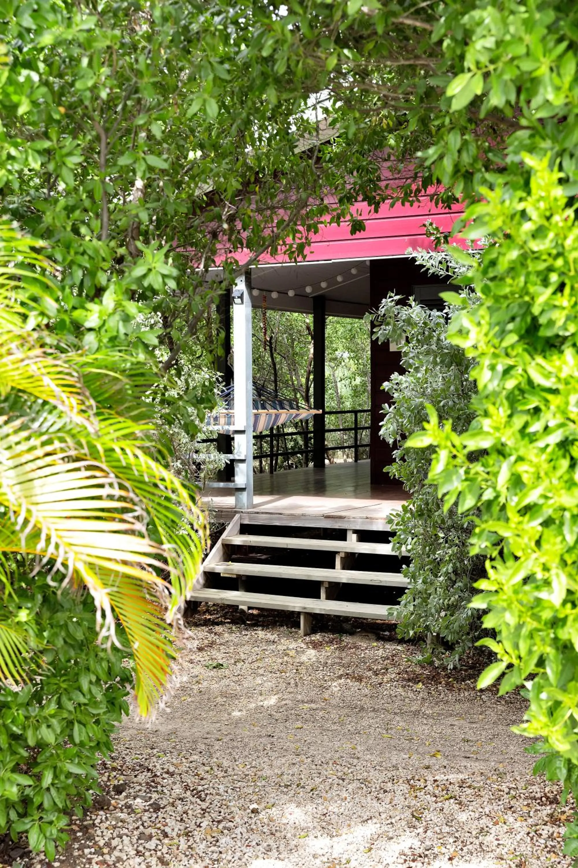 Natural landscape in Red Palm Village