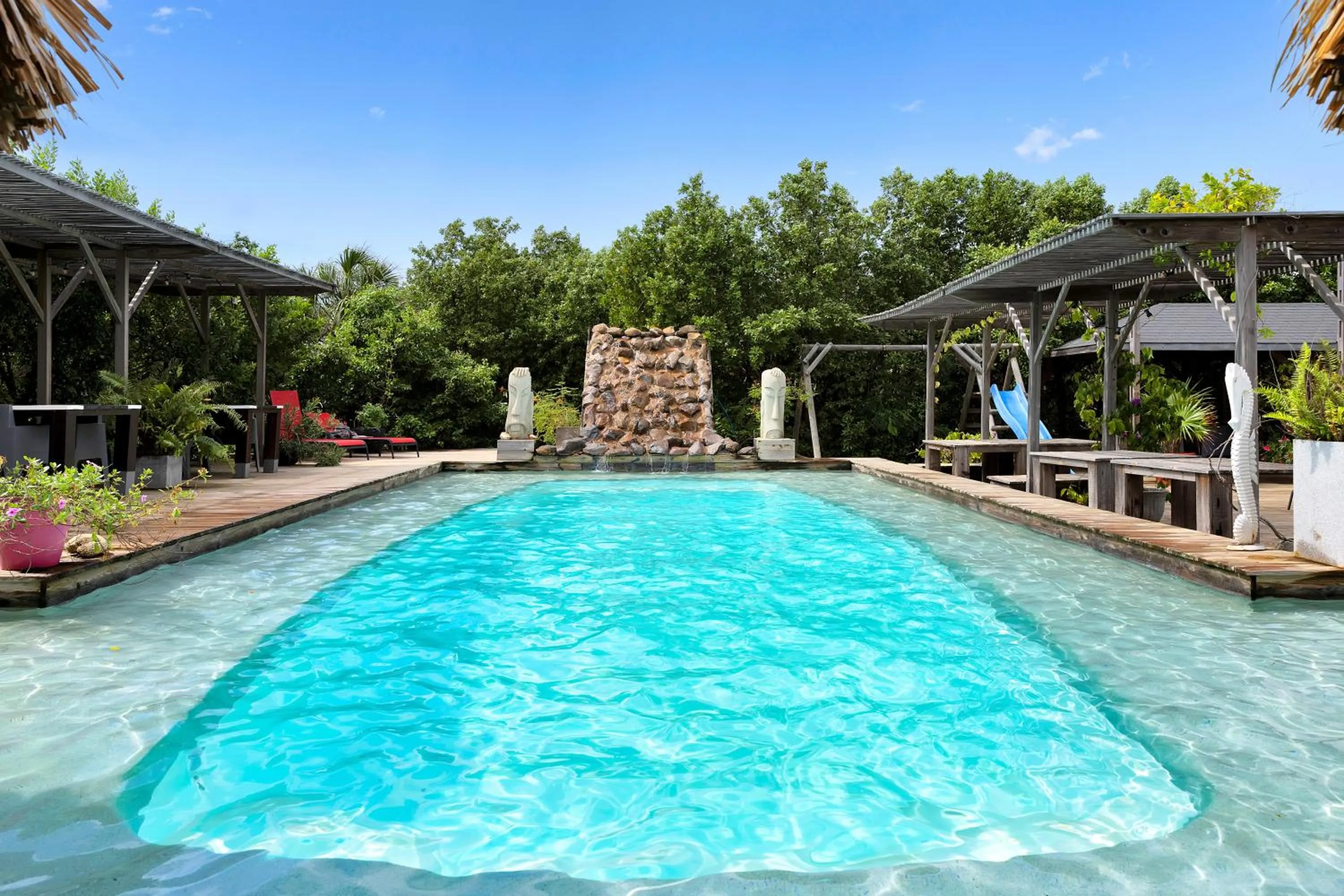 Pool view in Red Palm Village