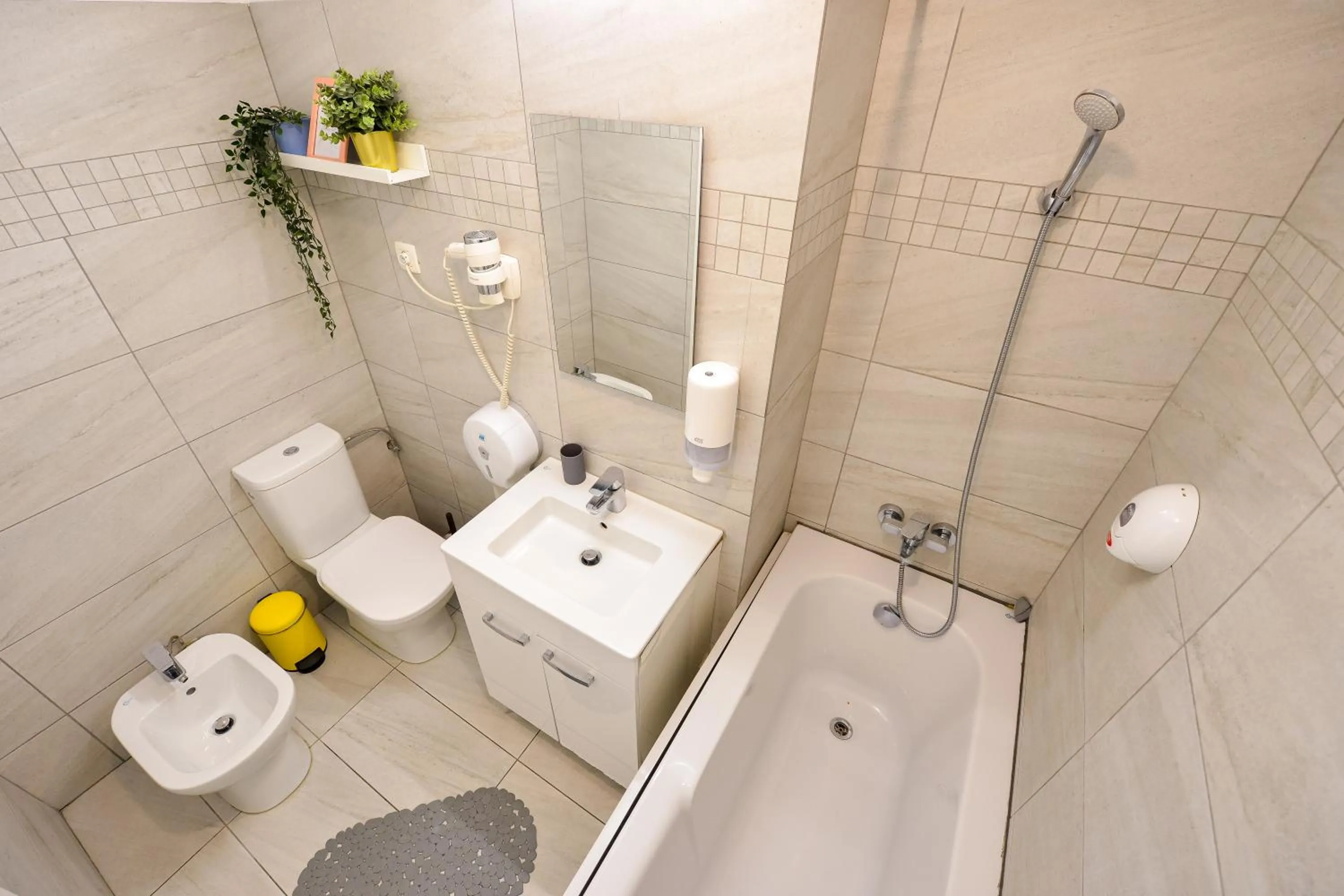 Toilet in CityScape Bucharest