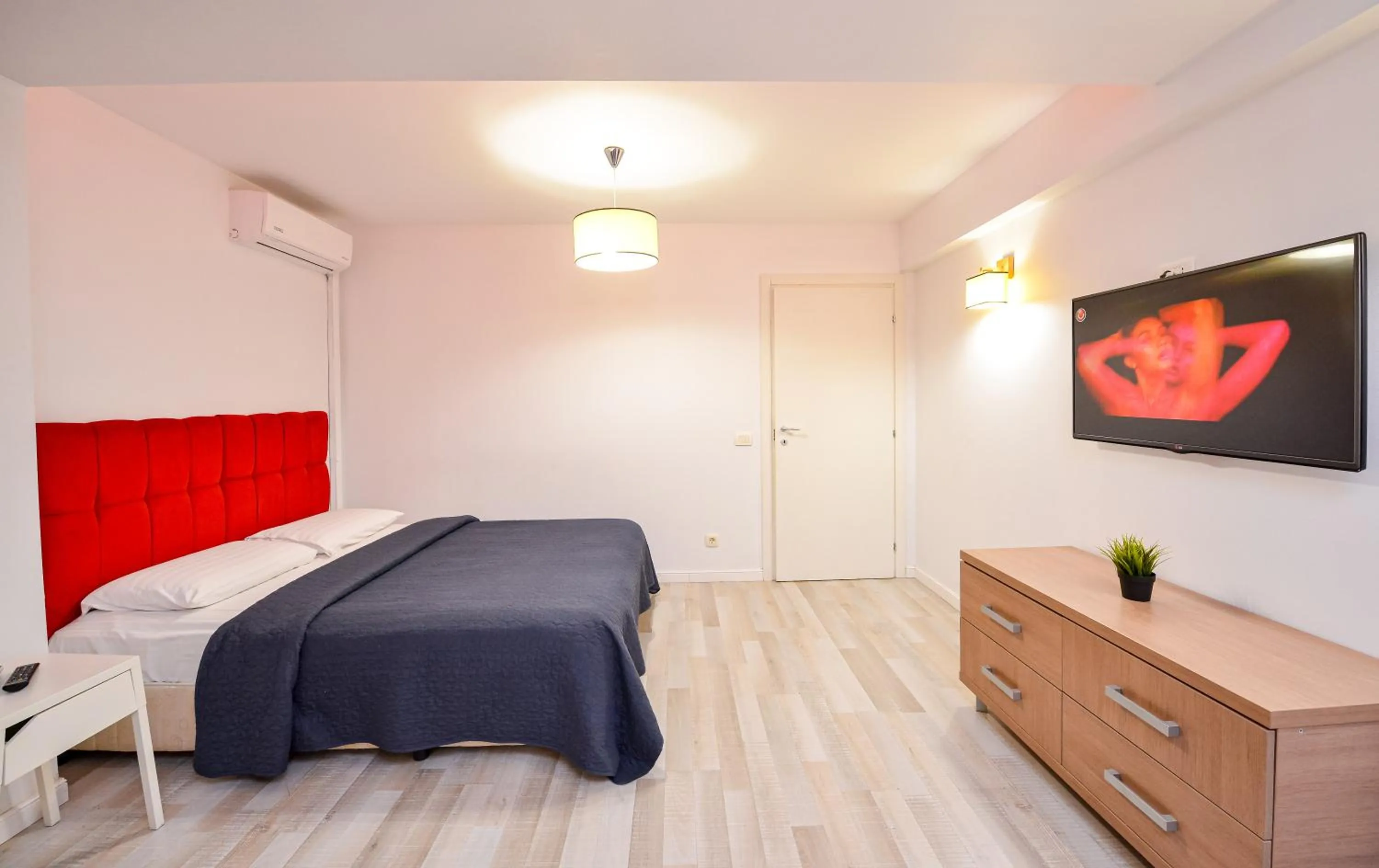 Bed in CityScape Bucharest