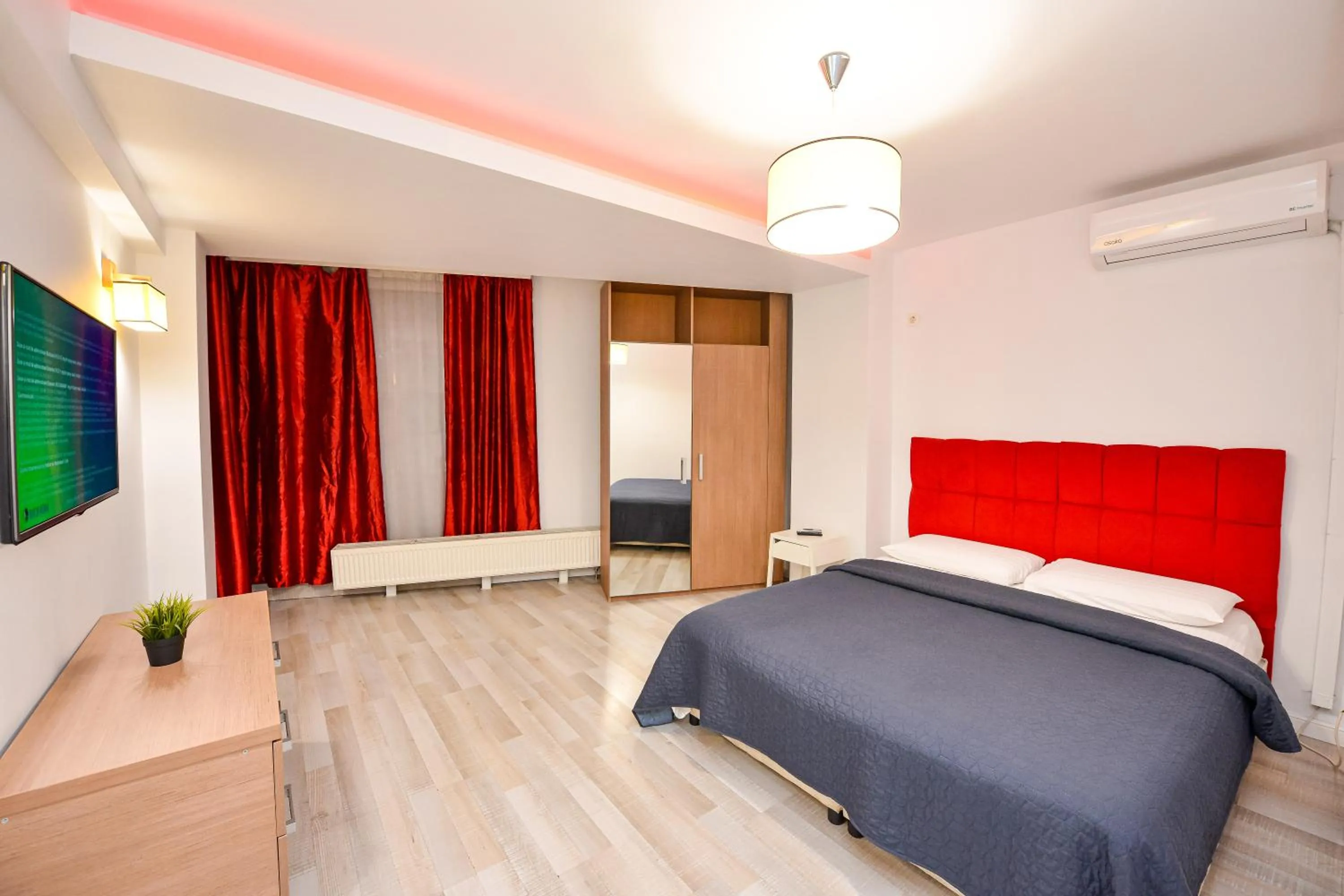 Bed in CityScape Bucharest