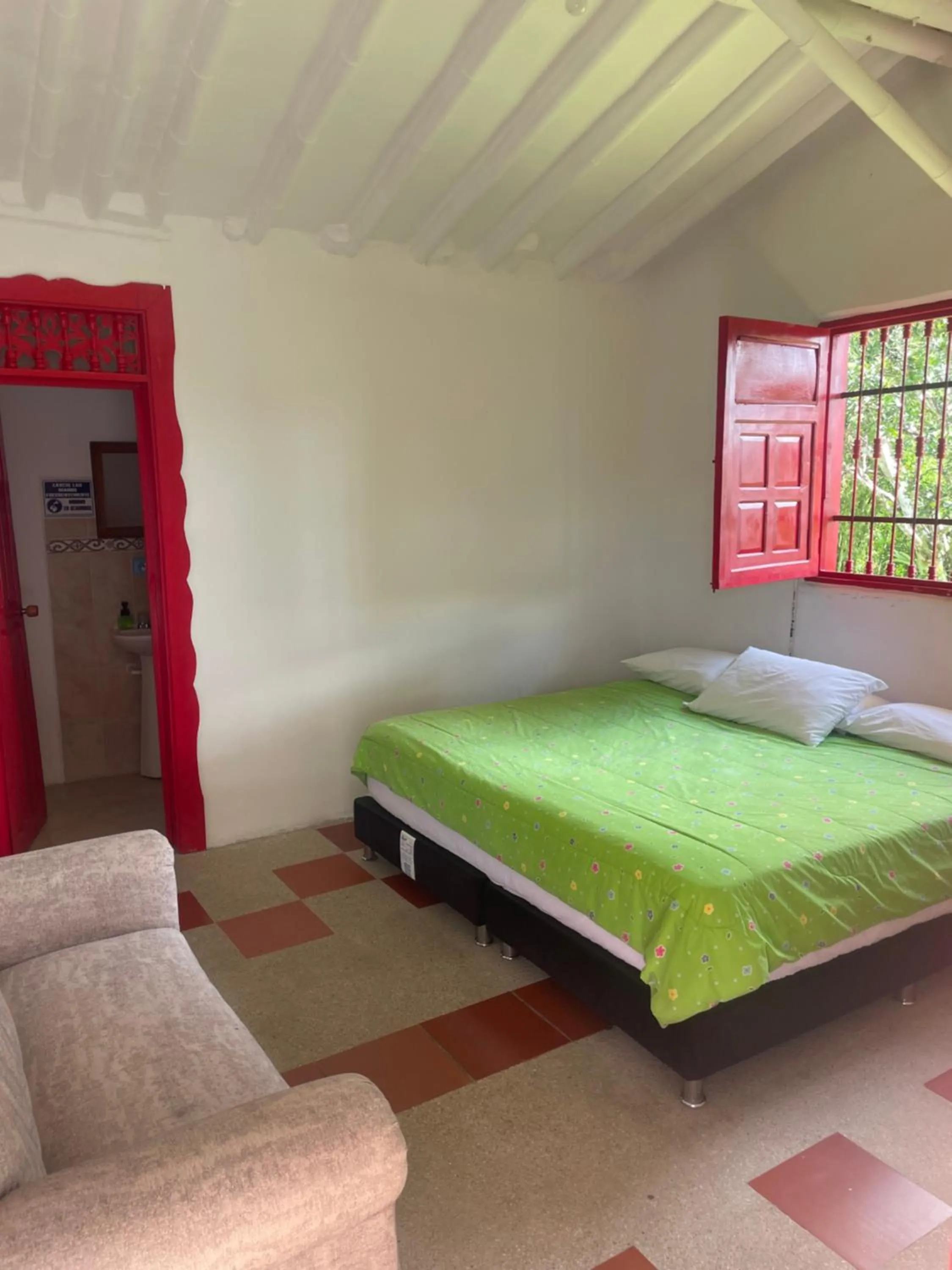 Photo of the whole room, Bed in Finca Hotel Santana Campestre Quindio
