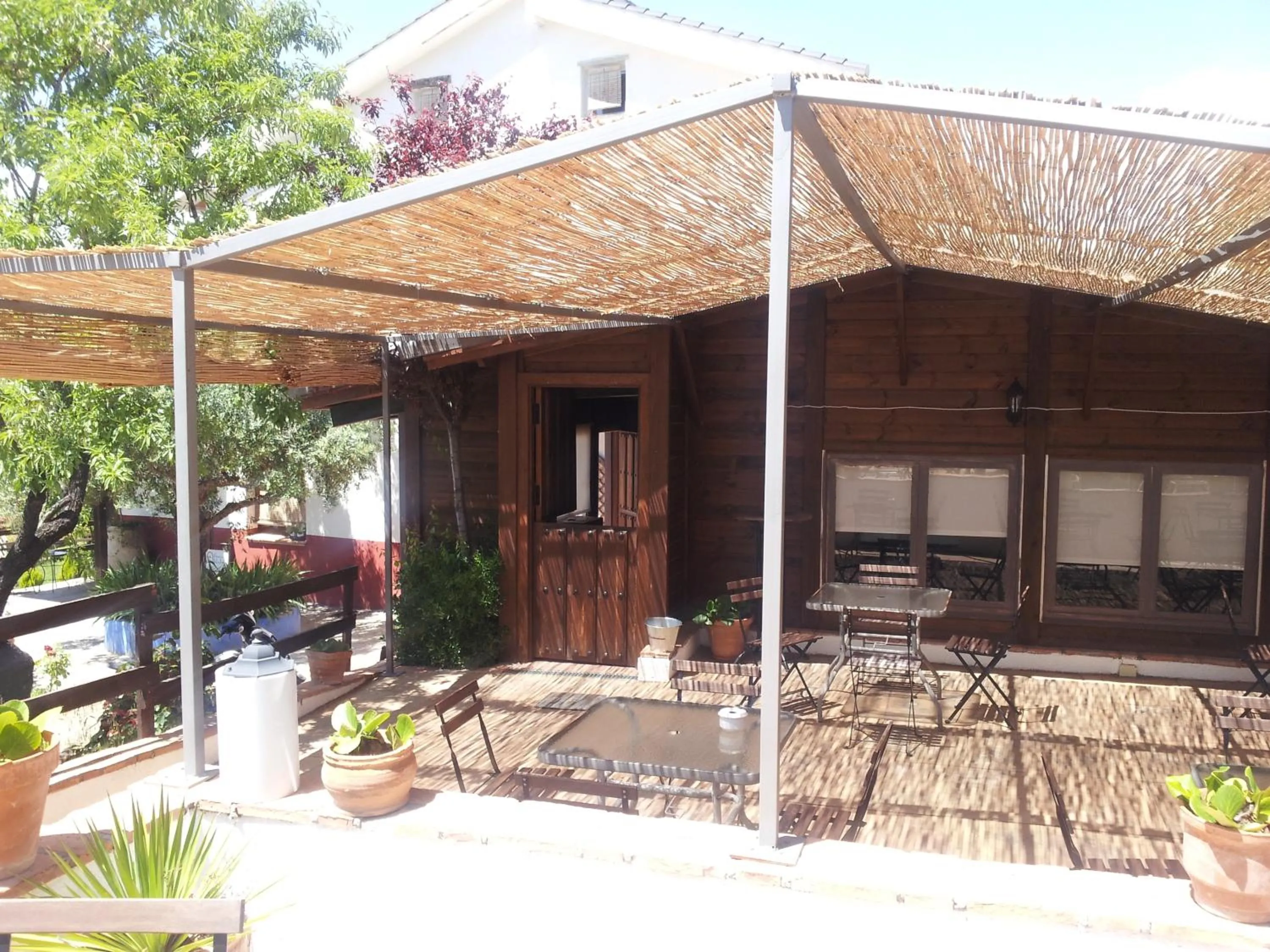 Facade/entrance in Hotel Finca Aldabra