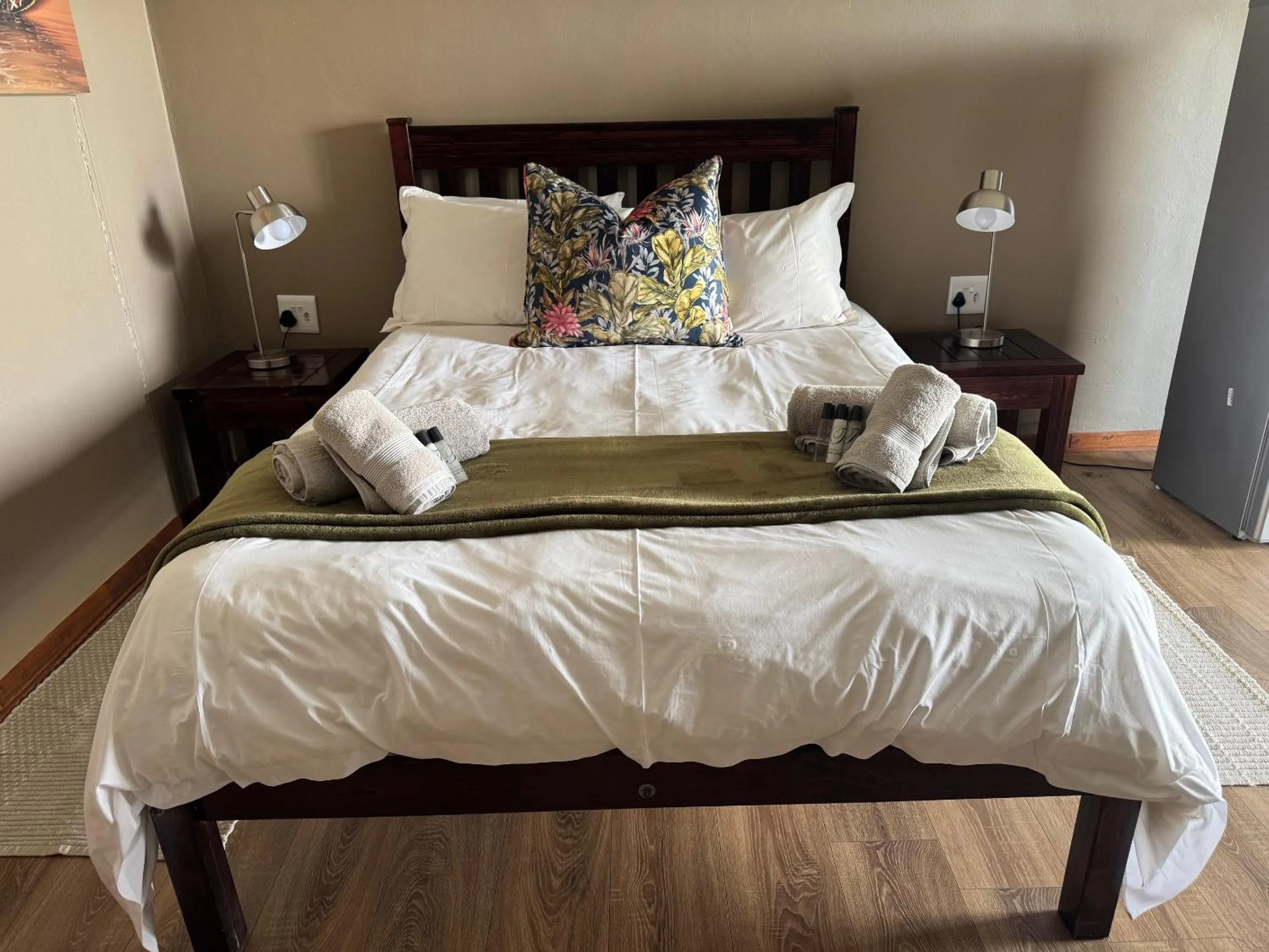 Bed in Lake Grappa Guestfarm