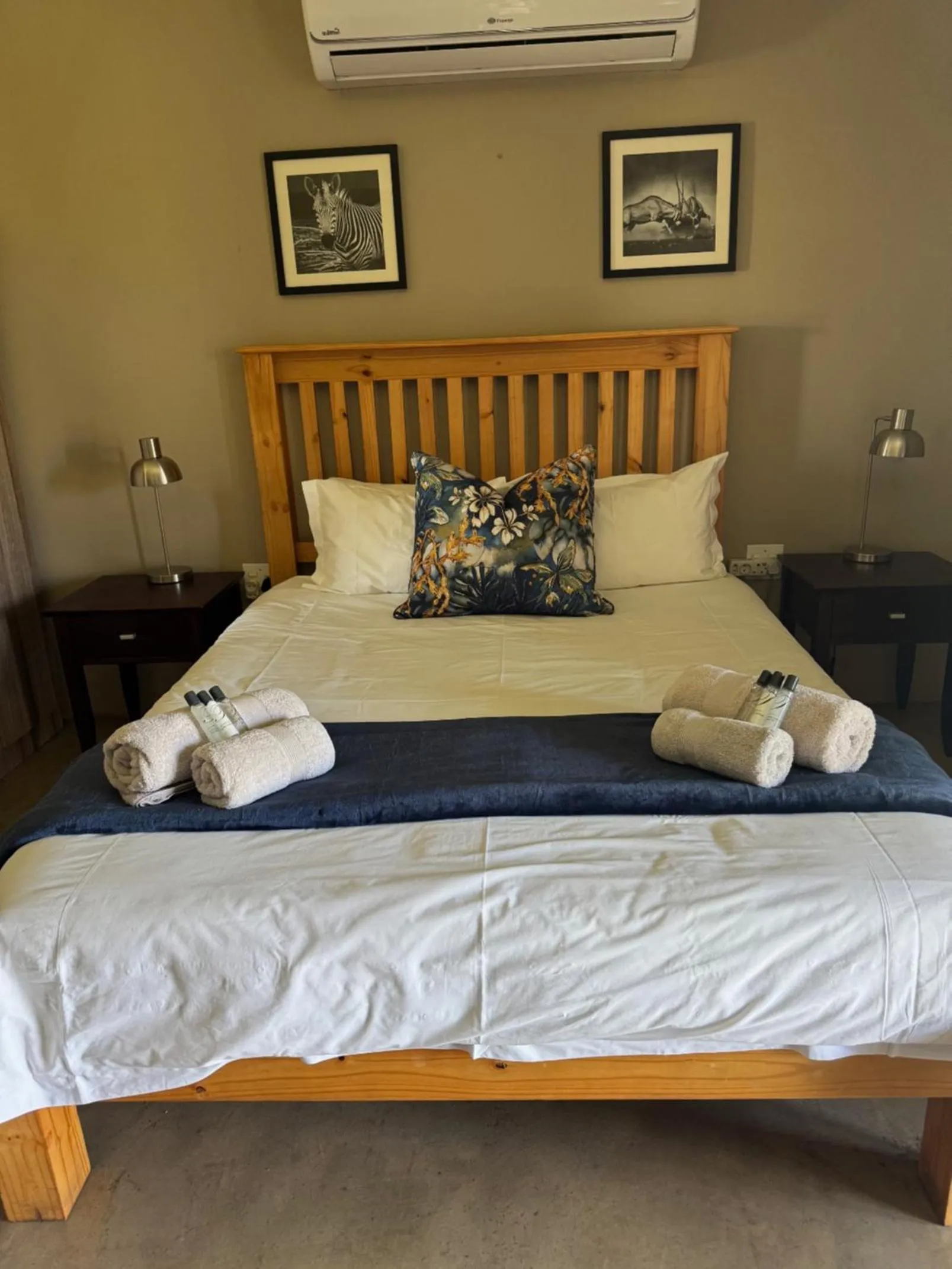 Bed in Lake Grappa Guestfarm