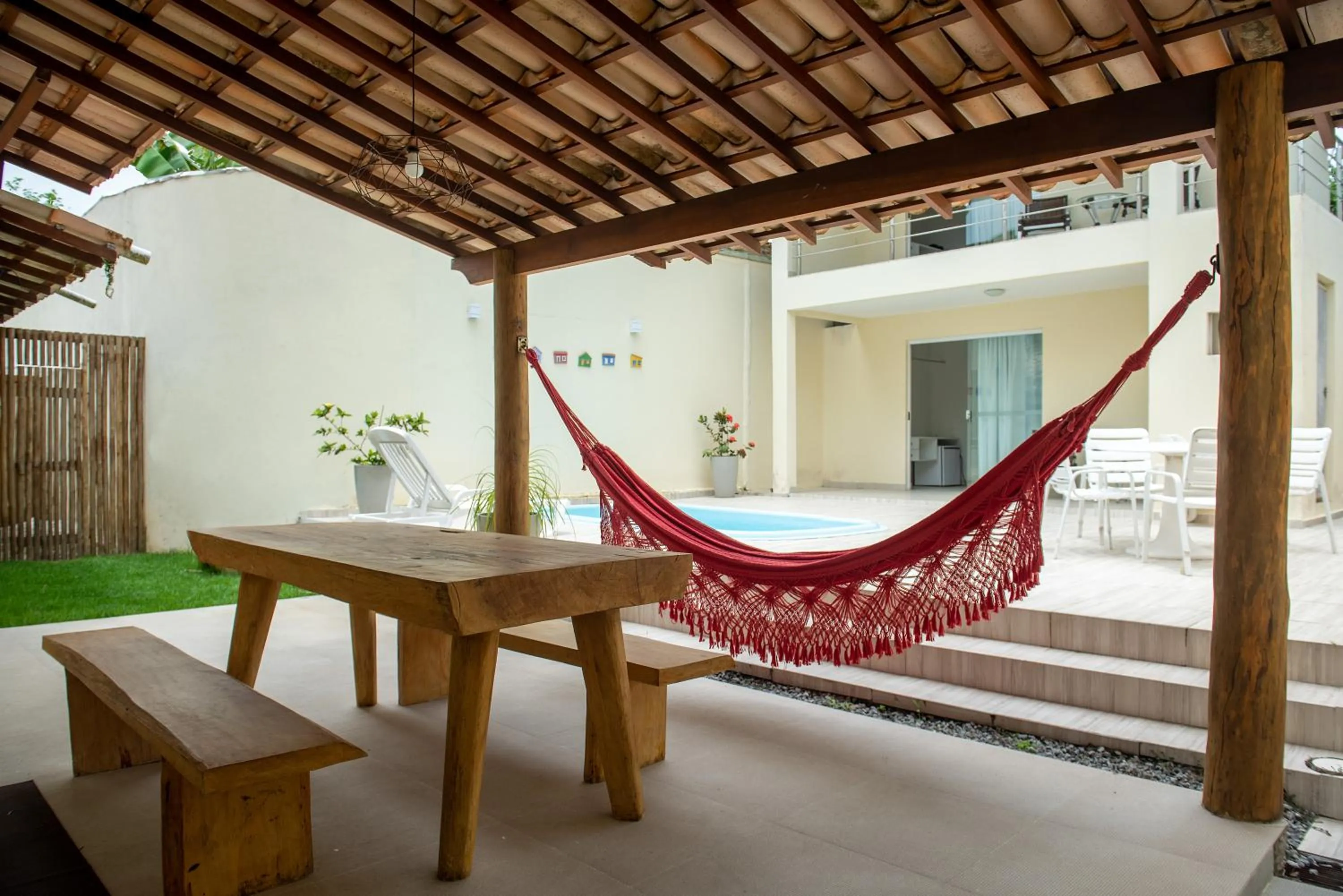 Swimming pool in Quintal da Arte Suites