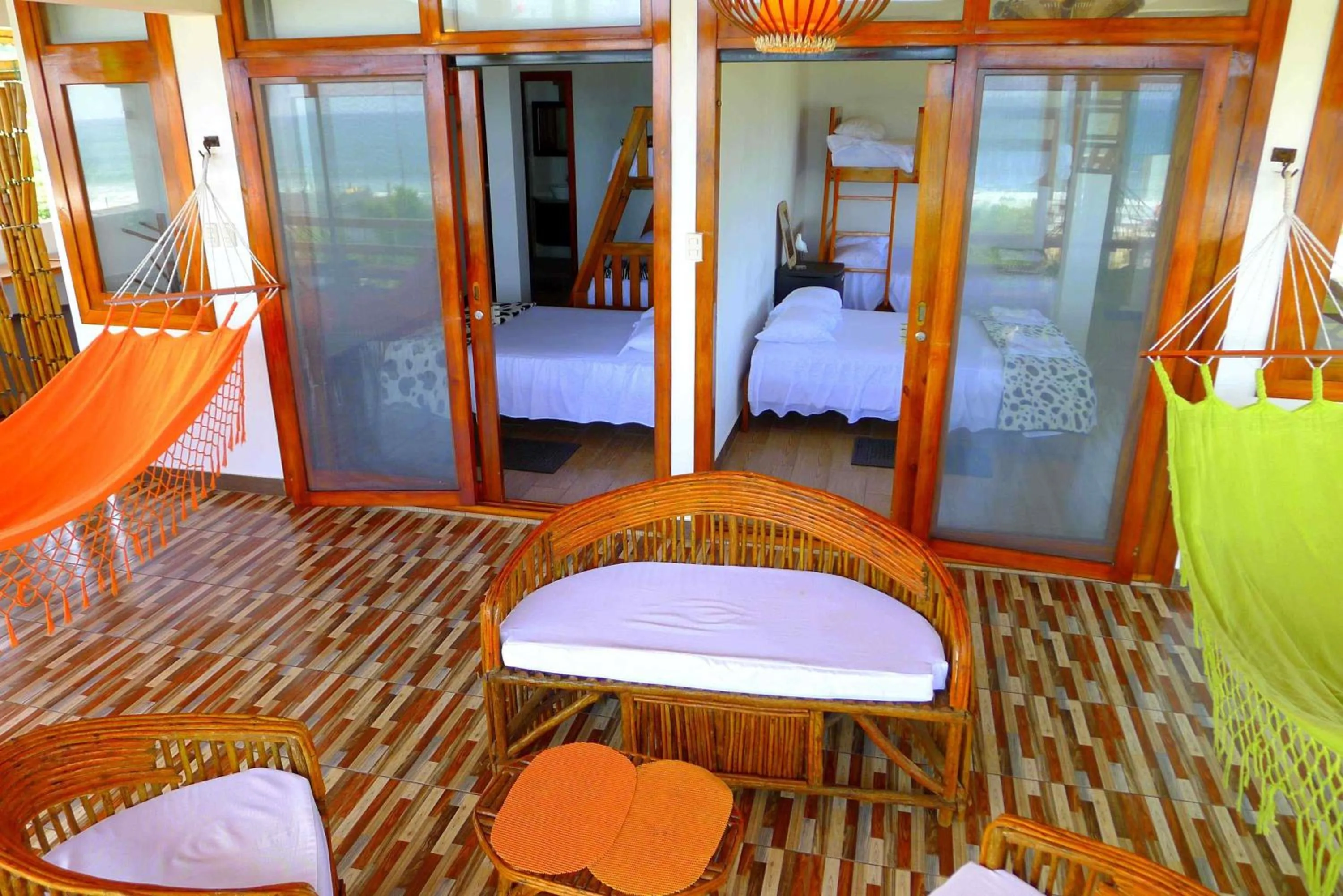 Decorative detail, Bed in Hotel Sotavento