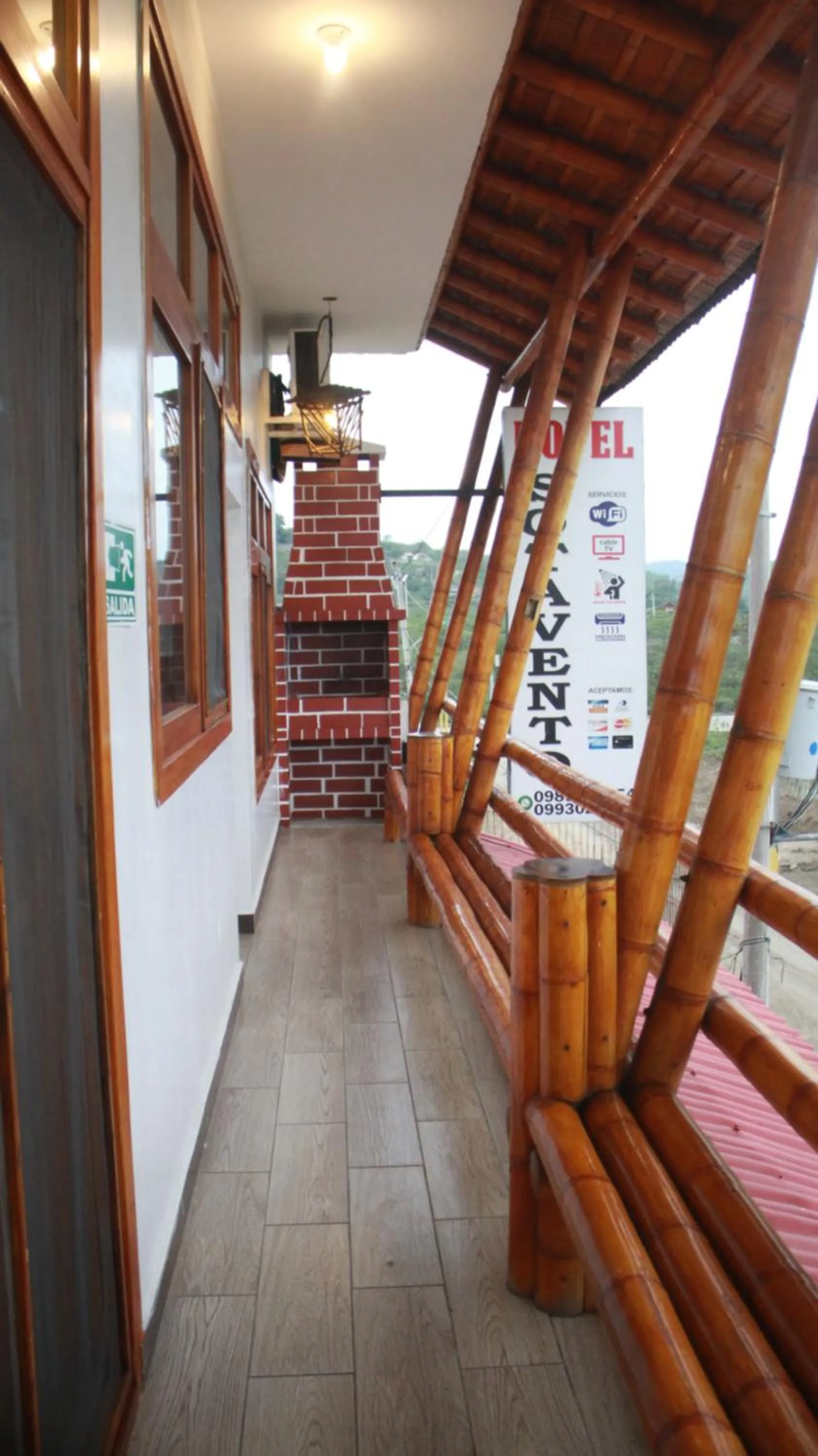 BBQ facilities in Hotel Sotavento