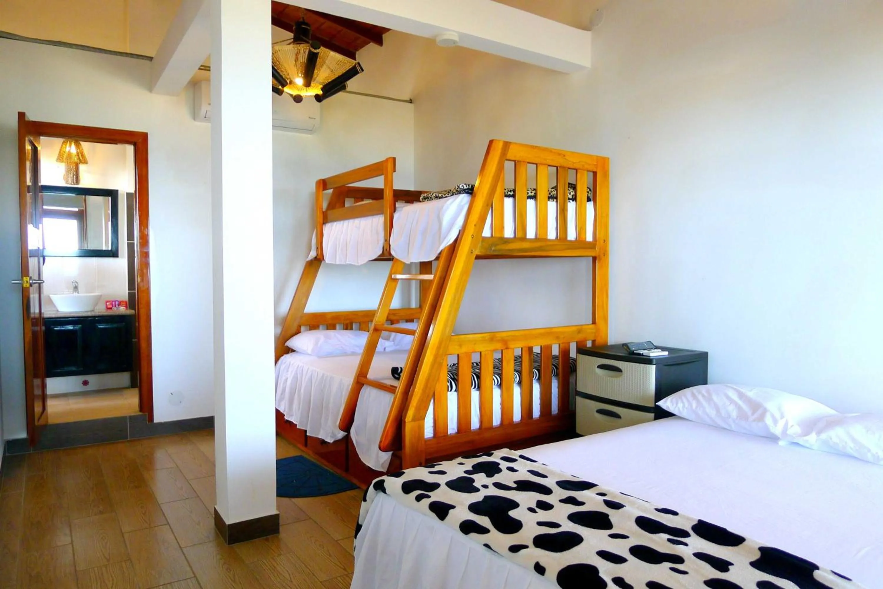 Decorative detail, Bed in Hotel Sotavento